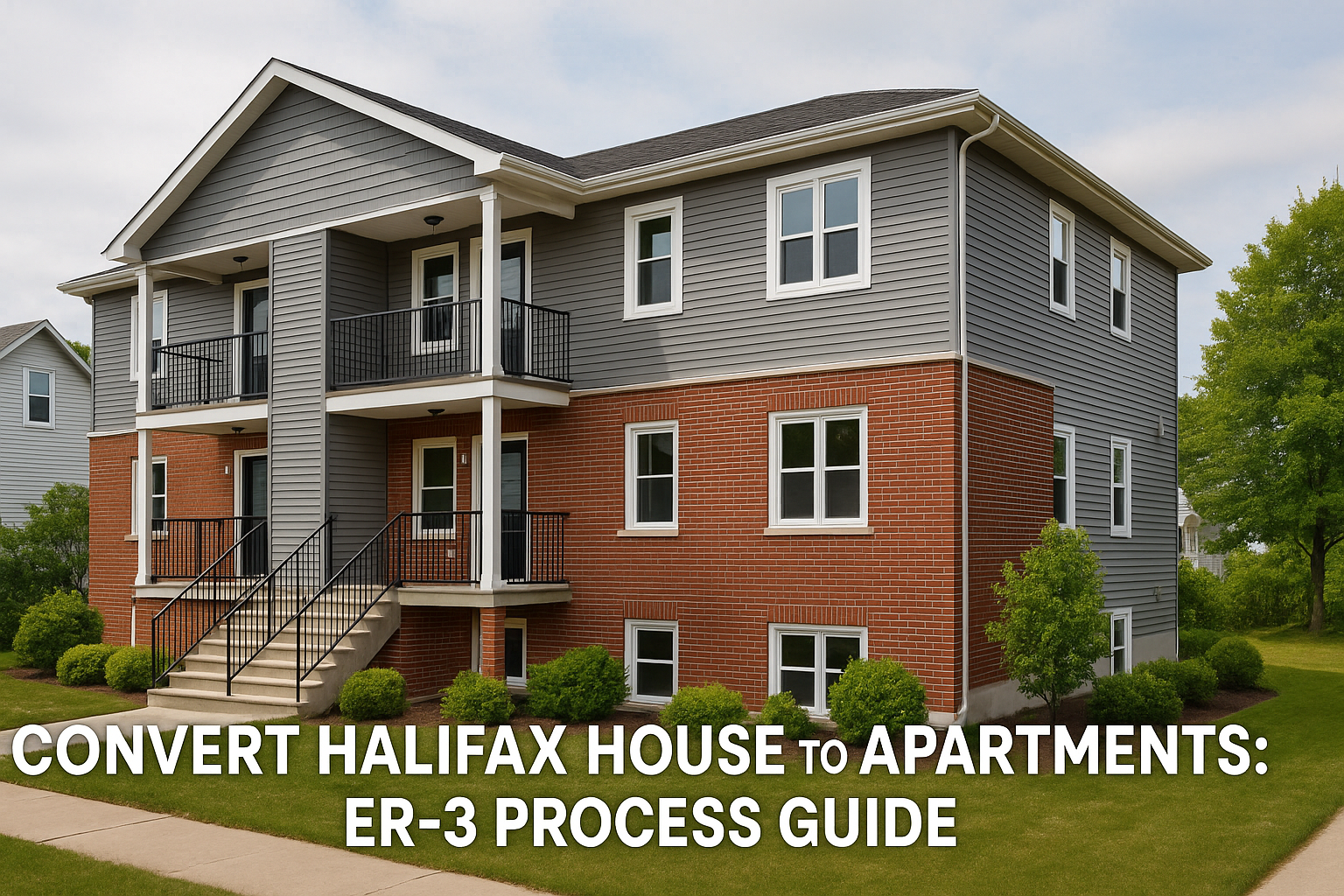 Convert Halifax House to 4 Apartments: ER-3 Process Guide