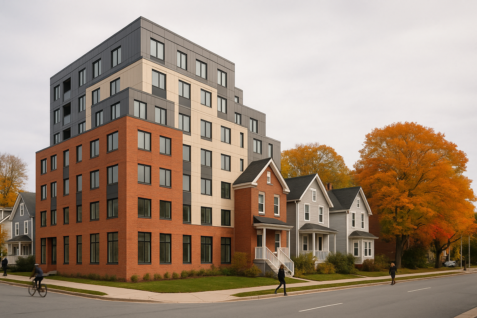 HR-1 (HR1) Builder Halifax: Stepbacks Next to Houses - Deal-Breaker or Design Move?