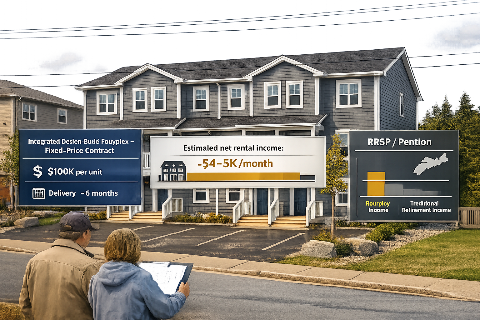 Real Estate for Retirement: How Building Rental Property Creates Pension-Like Income in Canada