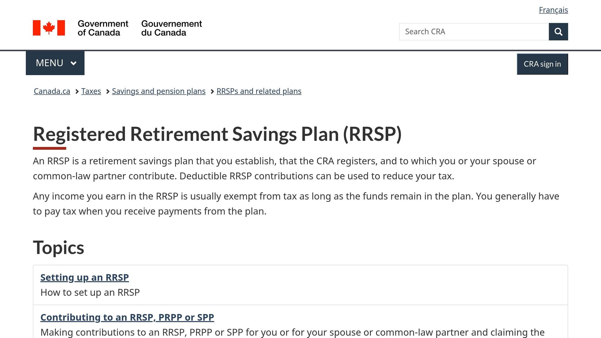 RRSP
