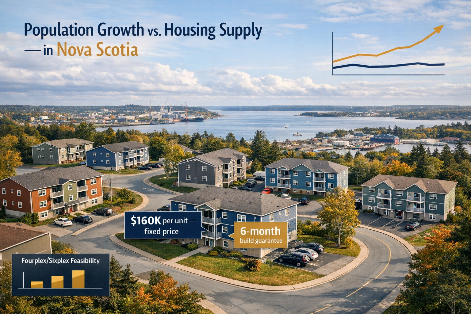 Population Growth vs. Housing Supply in Nova Scotia: The Data Behind the Opportunity