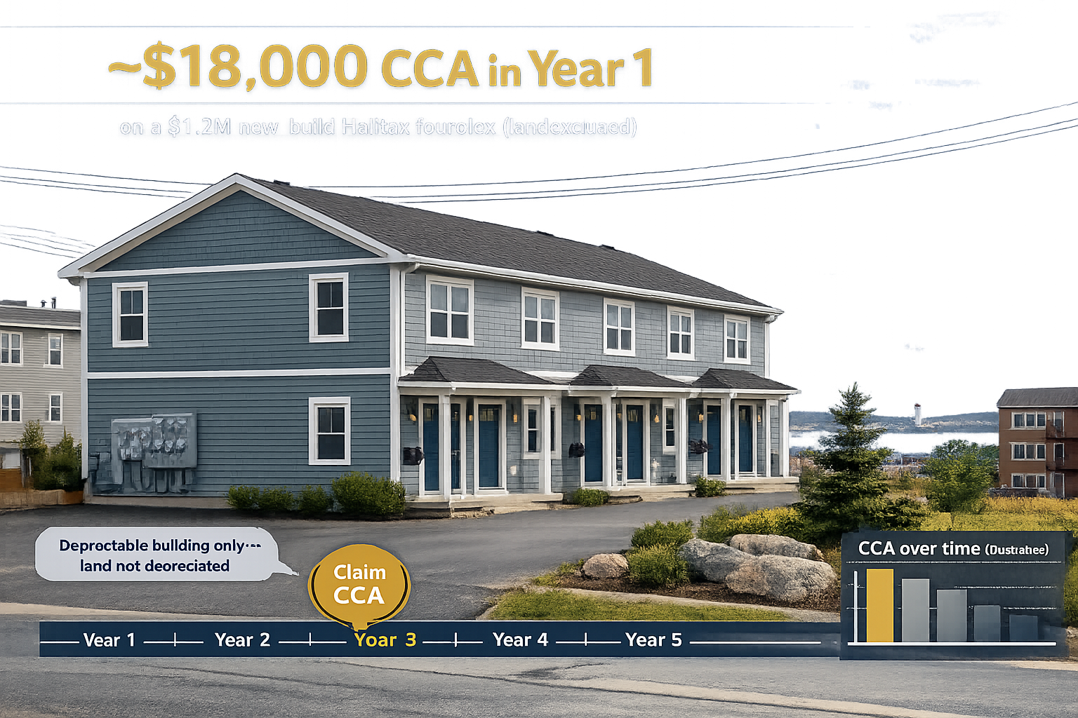 How Depreciation Works on New-Build Rental Properties in Canada