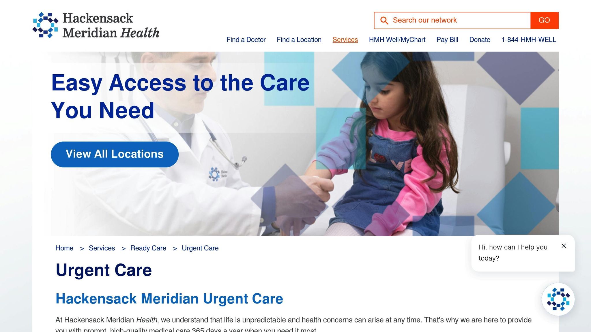 Hackensack Meridian Urgent Care