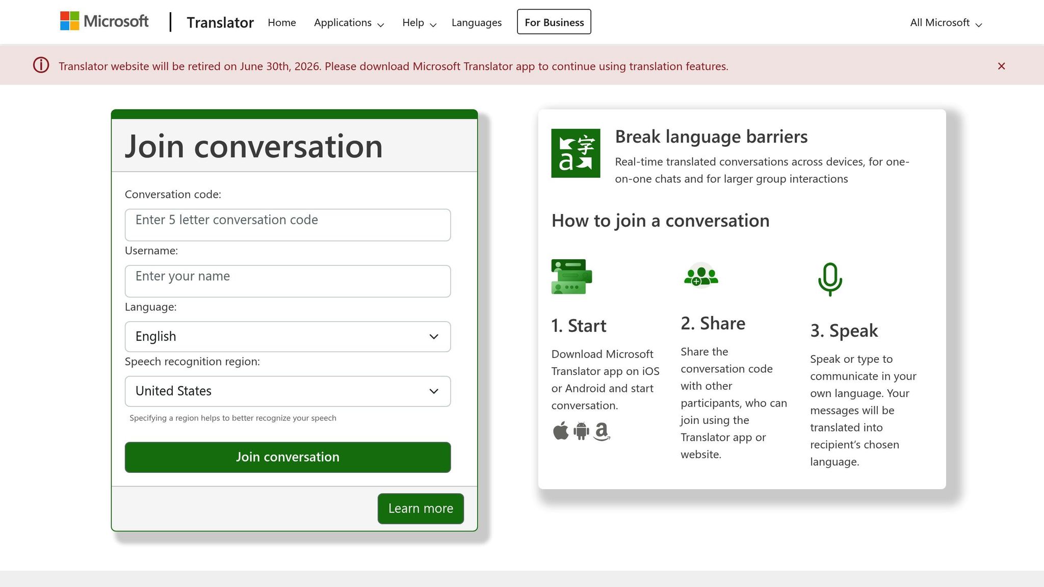 Microsoft Translator