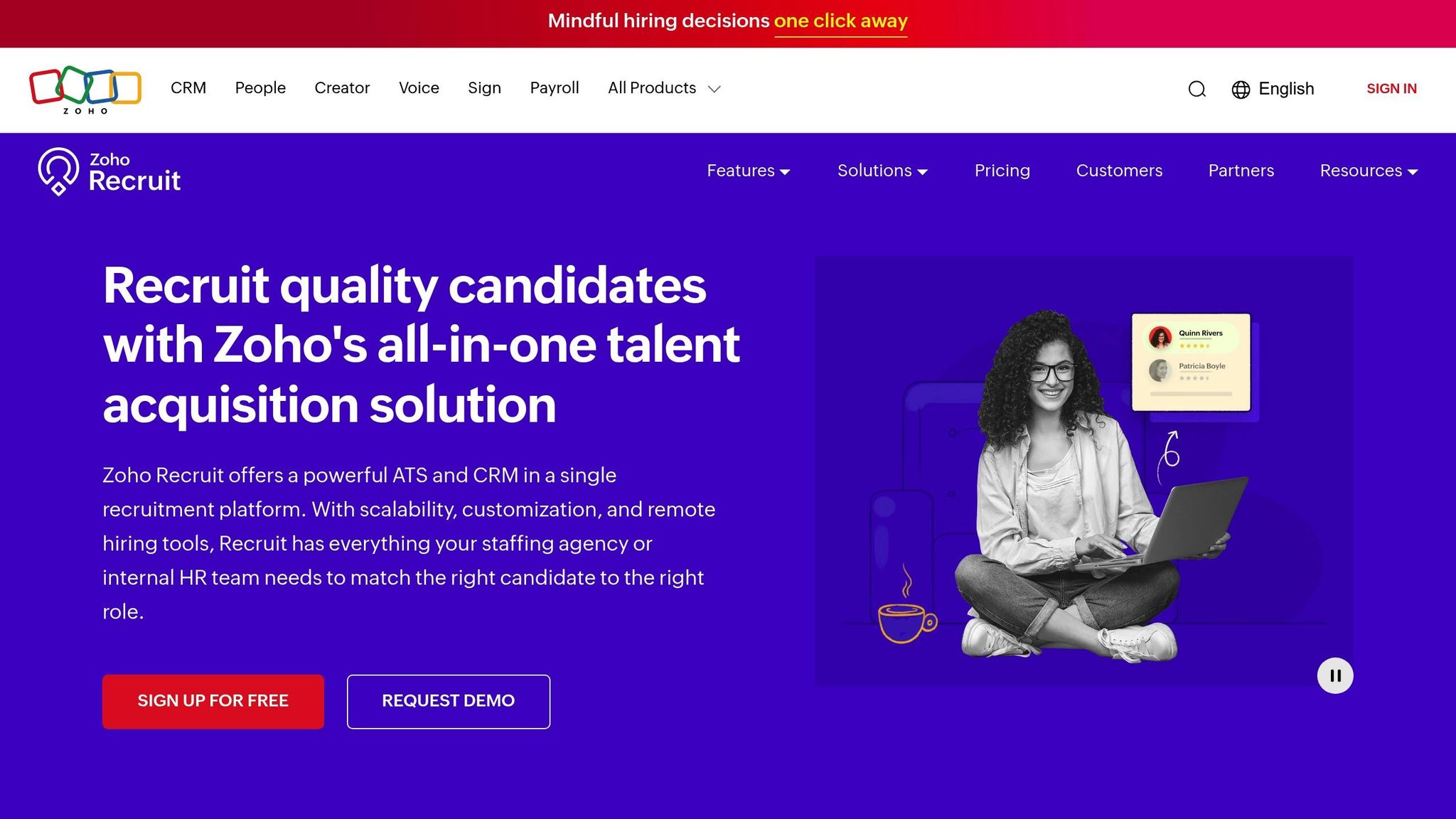 Zoho Recruit