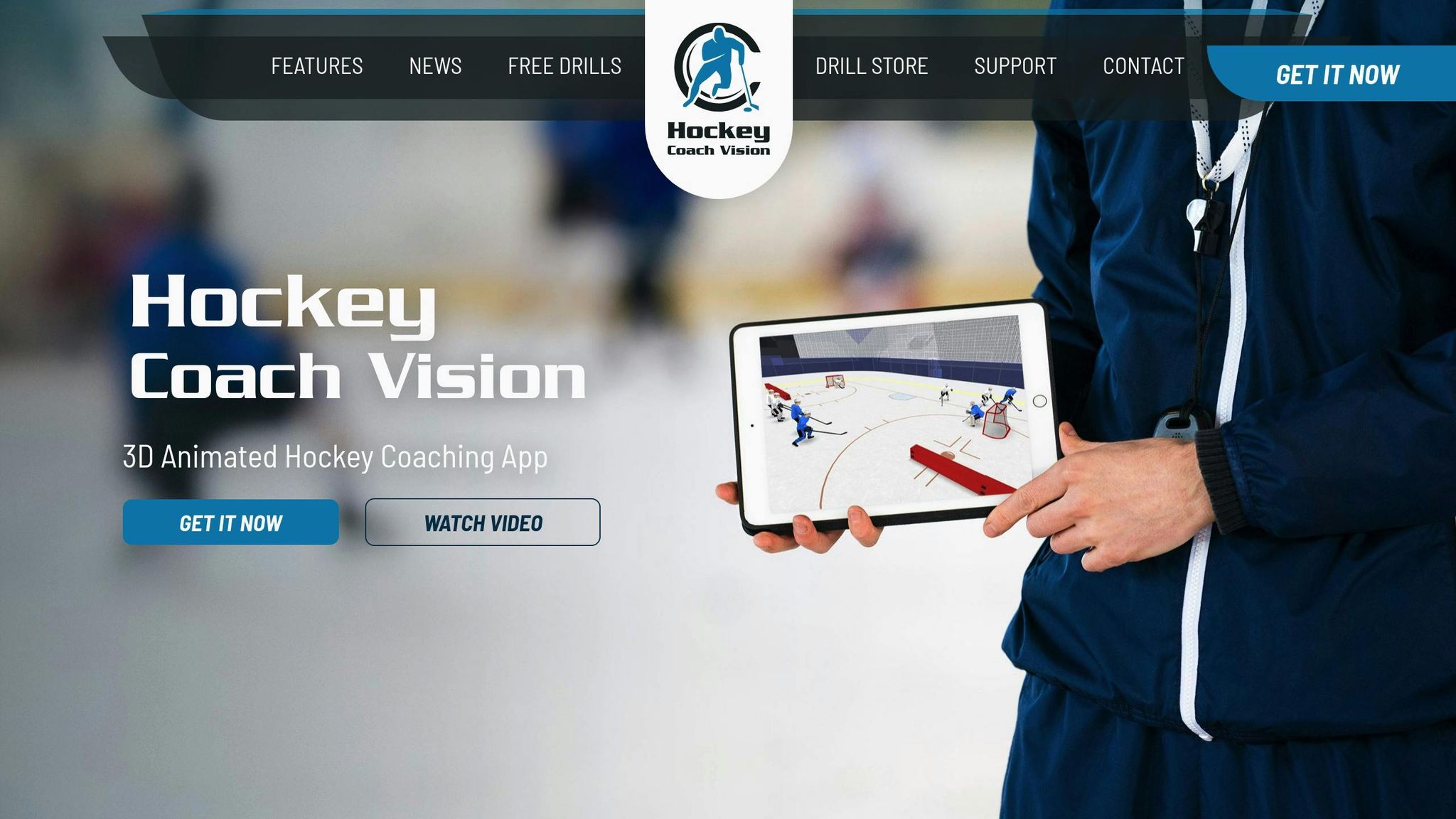 Hockey Coach Vision