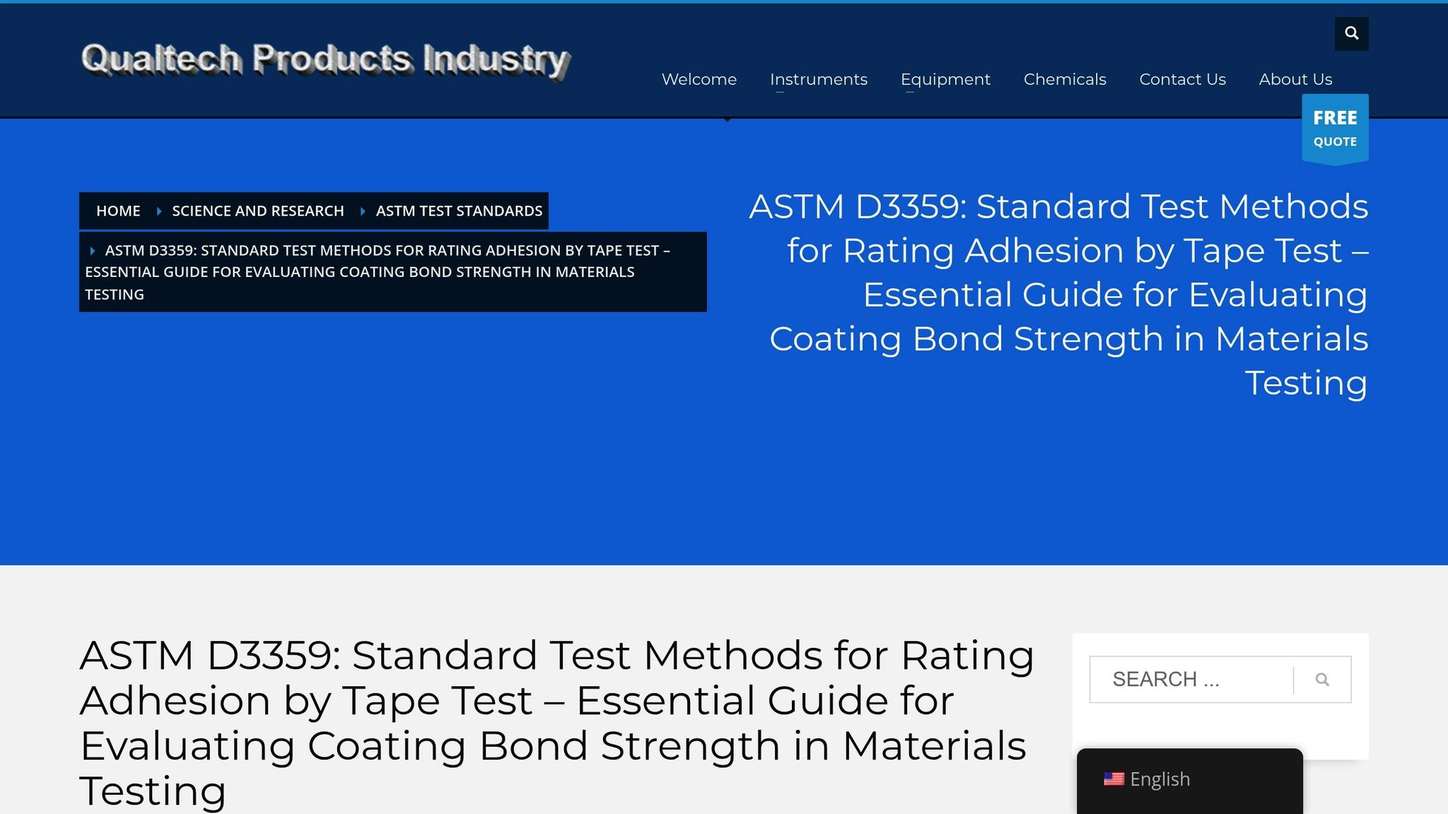 ASTM D3359