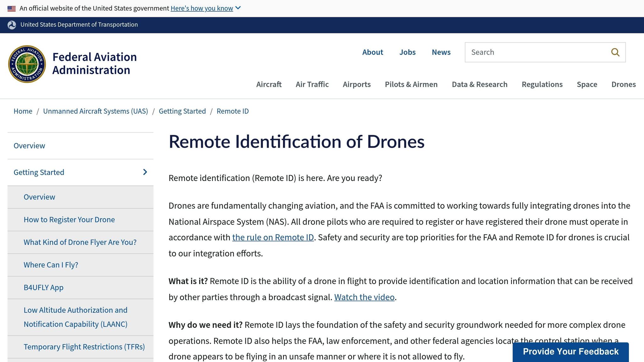 Remote ID