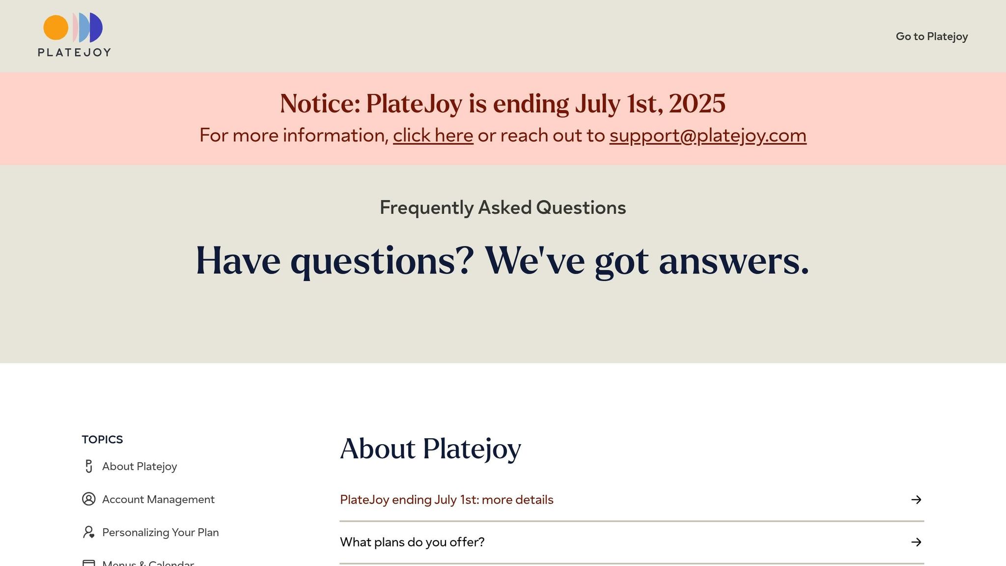 PlateJoy