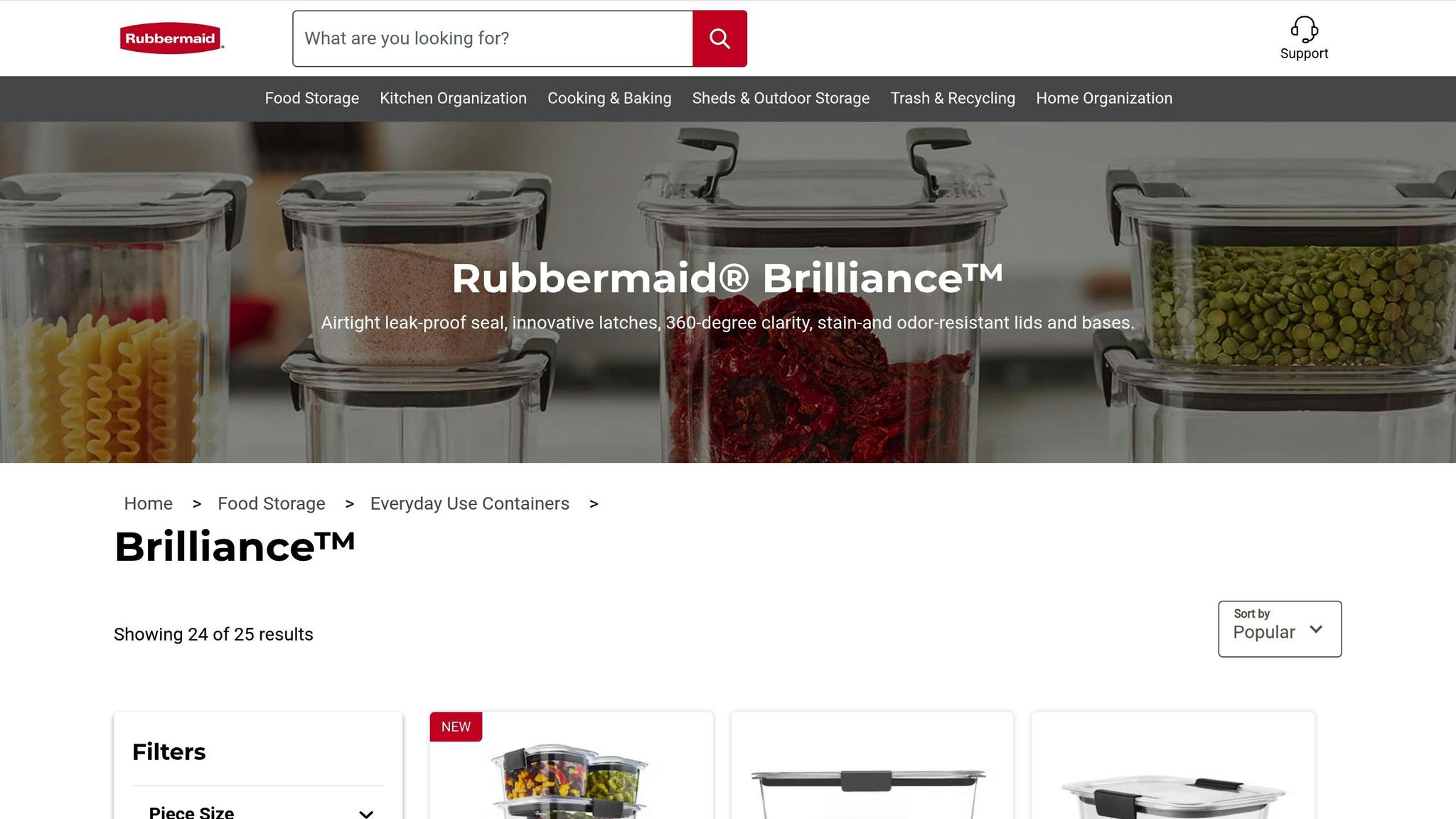 Rubbermaid Brilliance