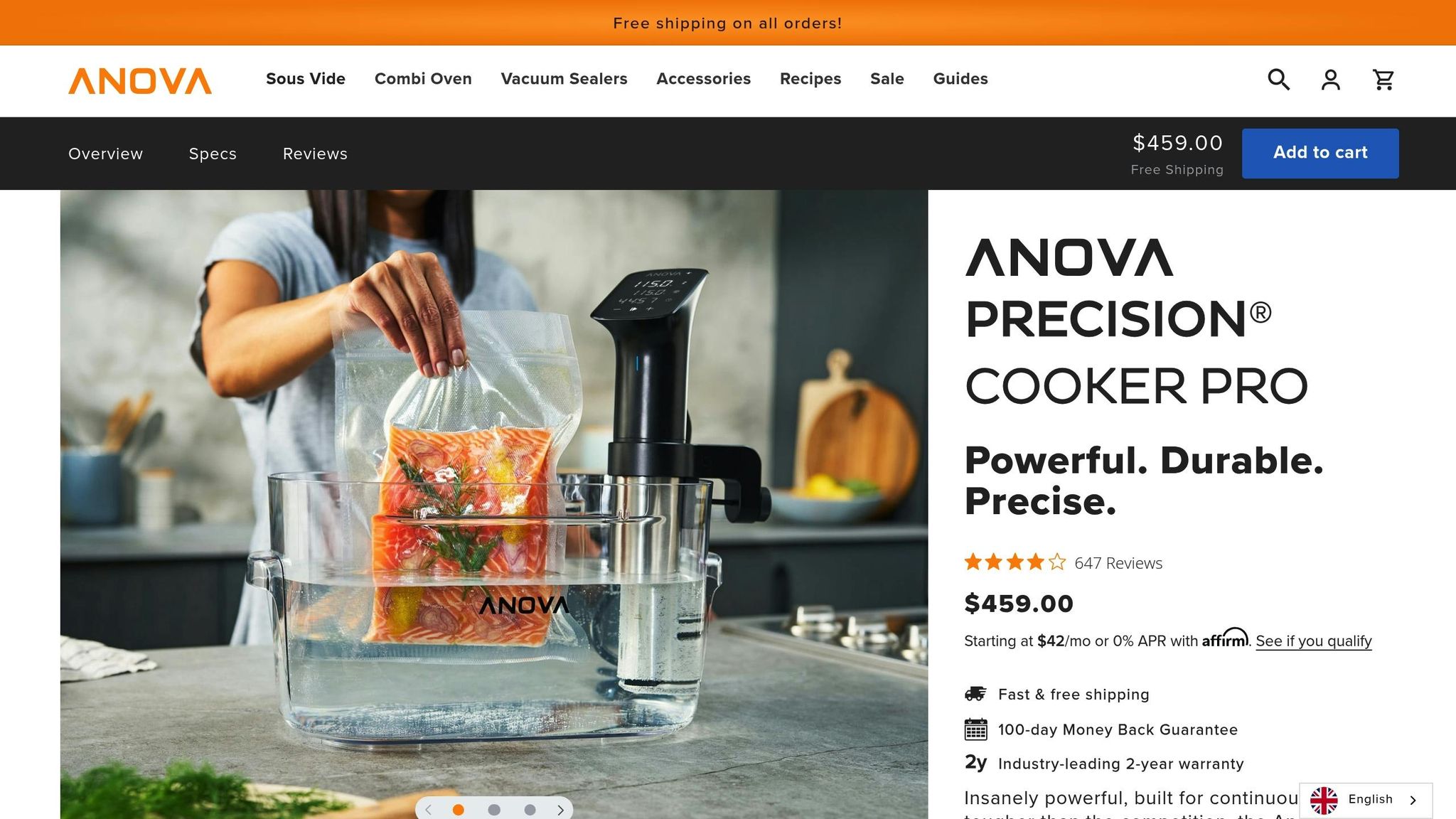 Anova Precision Cooker Pro