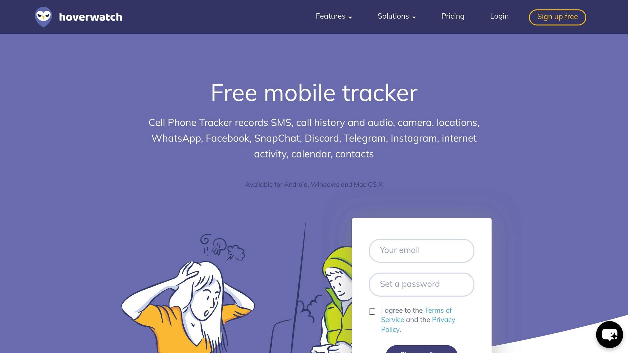 Hoverwatch AI Call Monitor