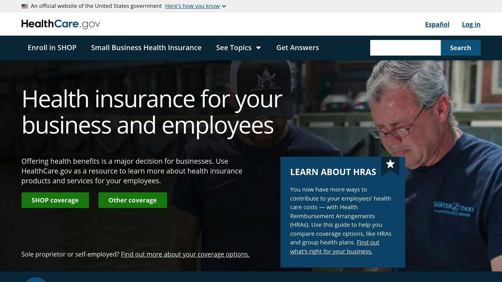 Small Business Health Options Program