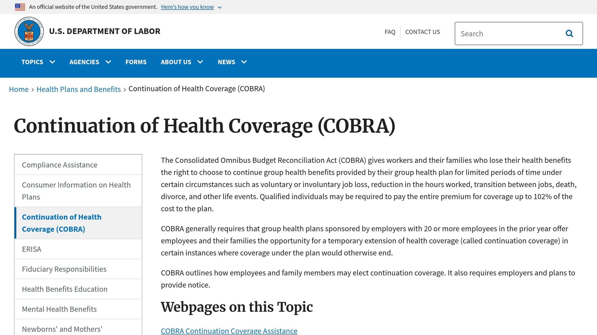 COBRA