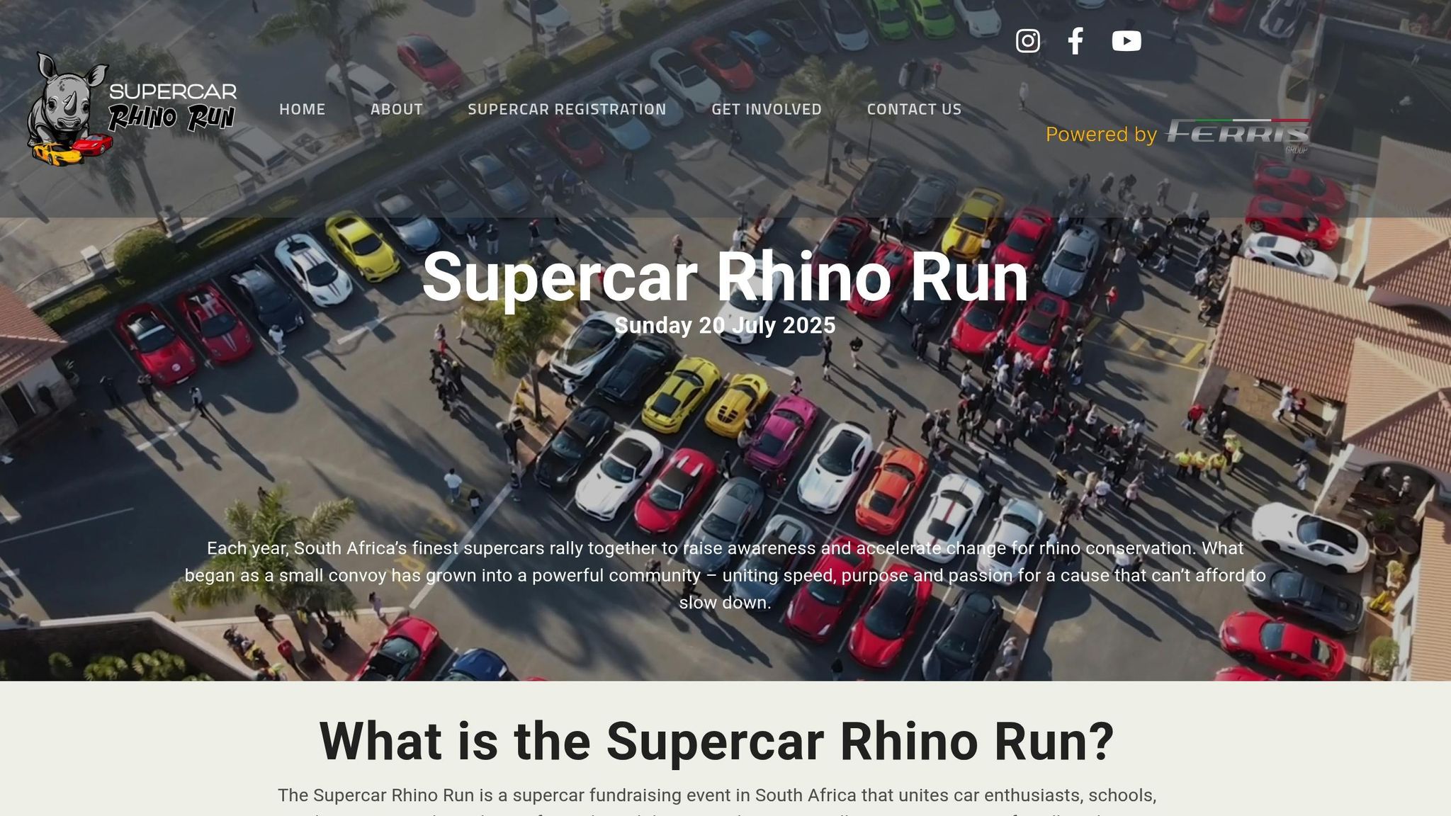Supercar Rhino Run