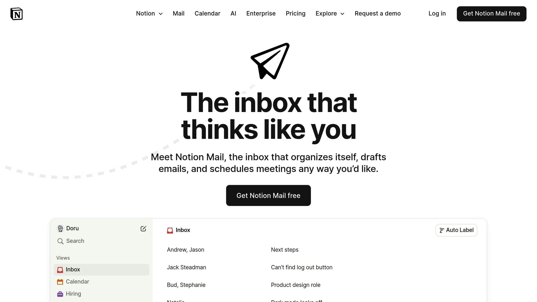 Notion Mail