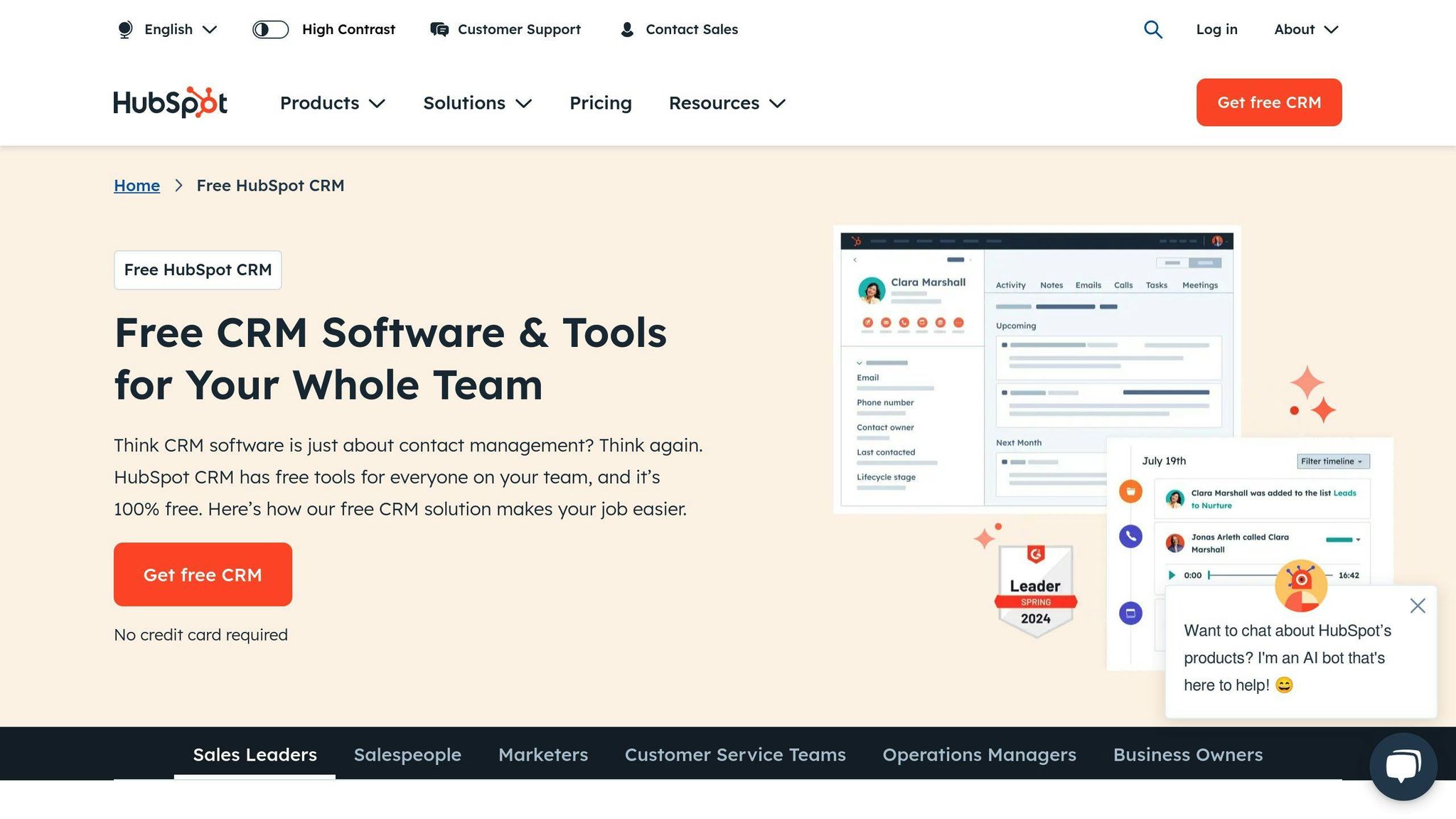 HubSpot CRM