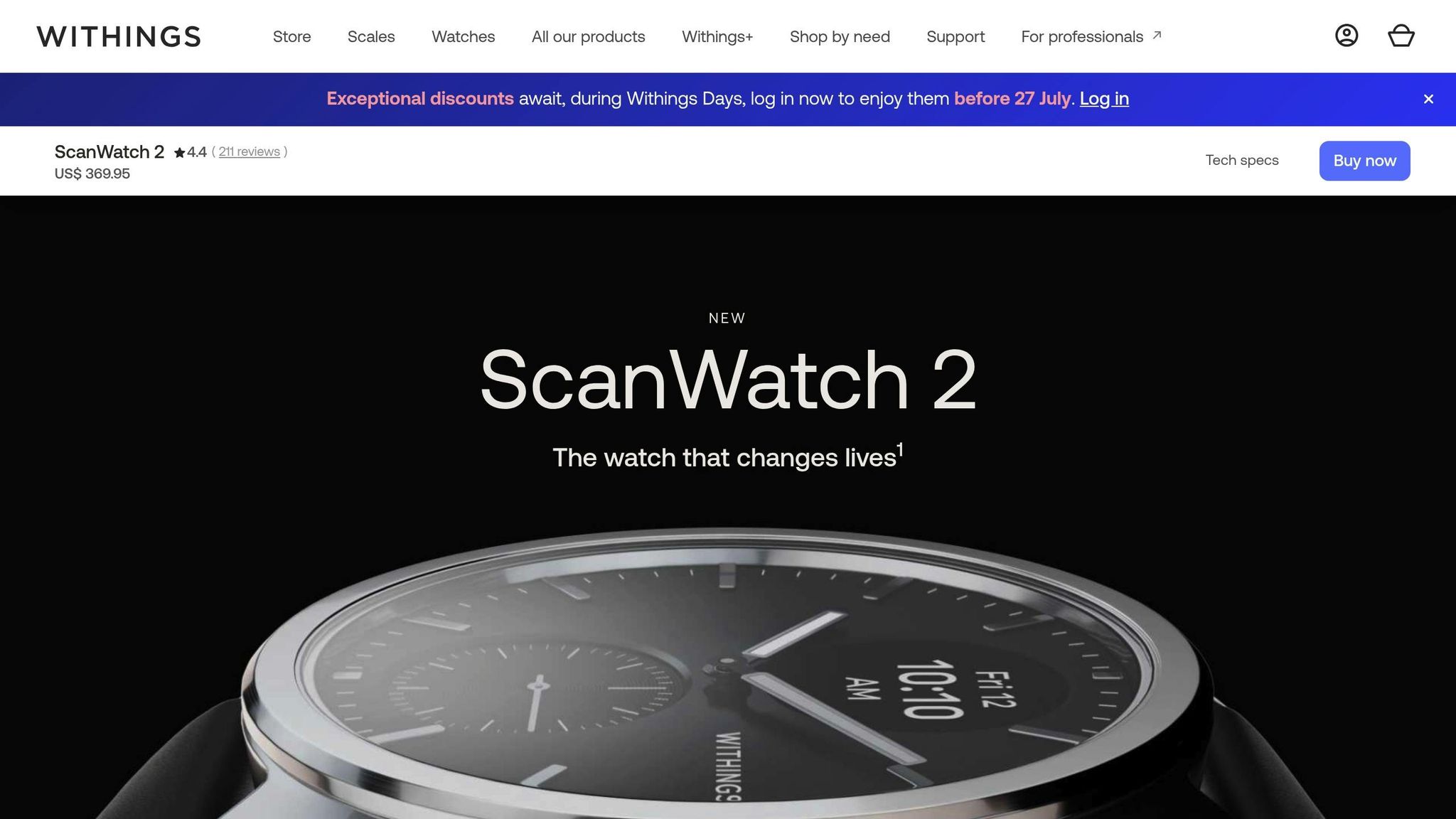 Withings ScanWatch 2