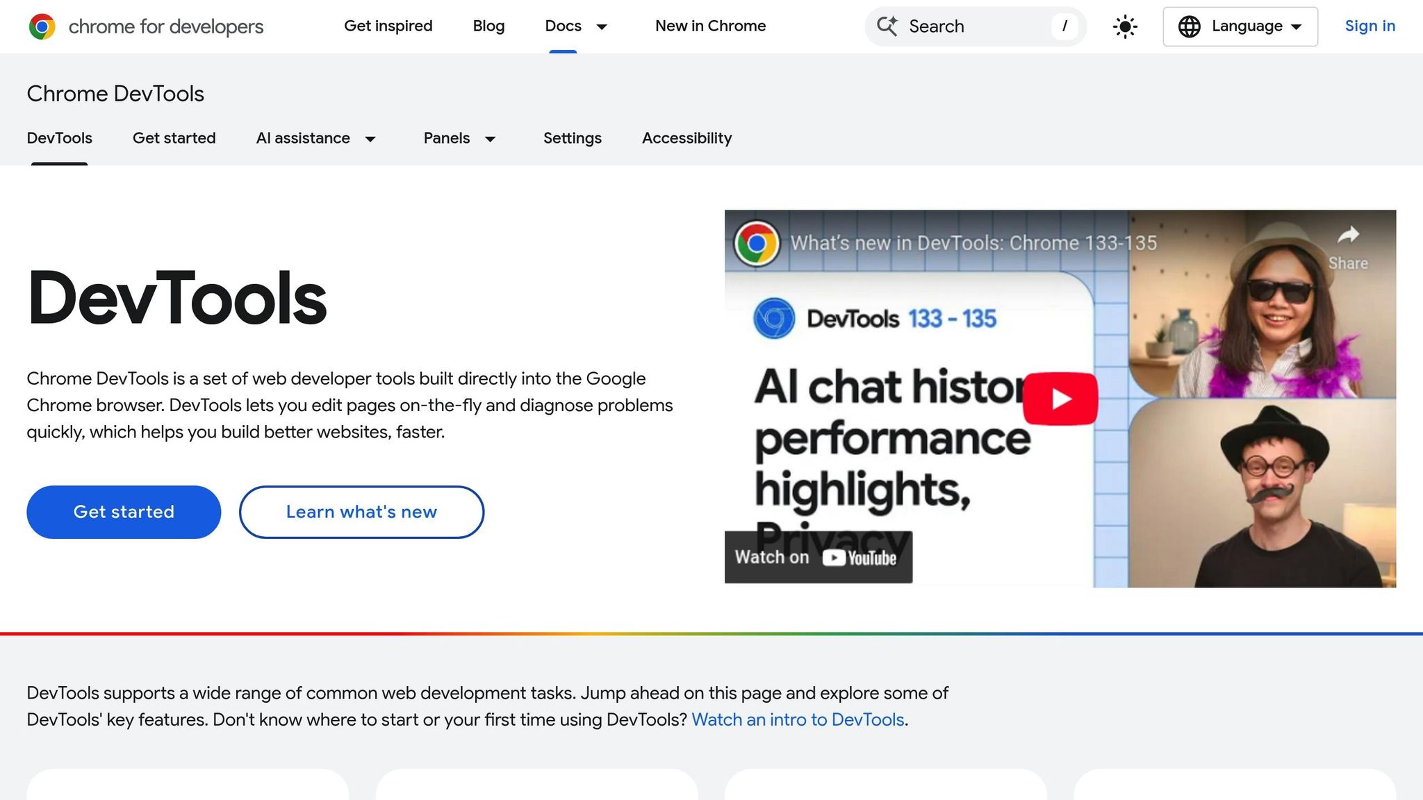 Chrome DevTools