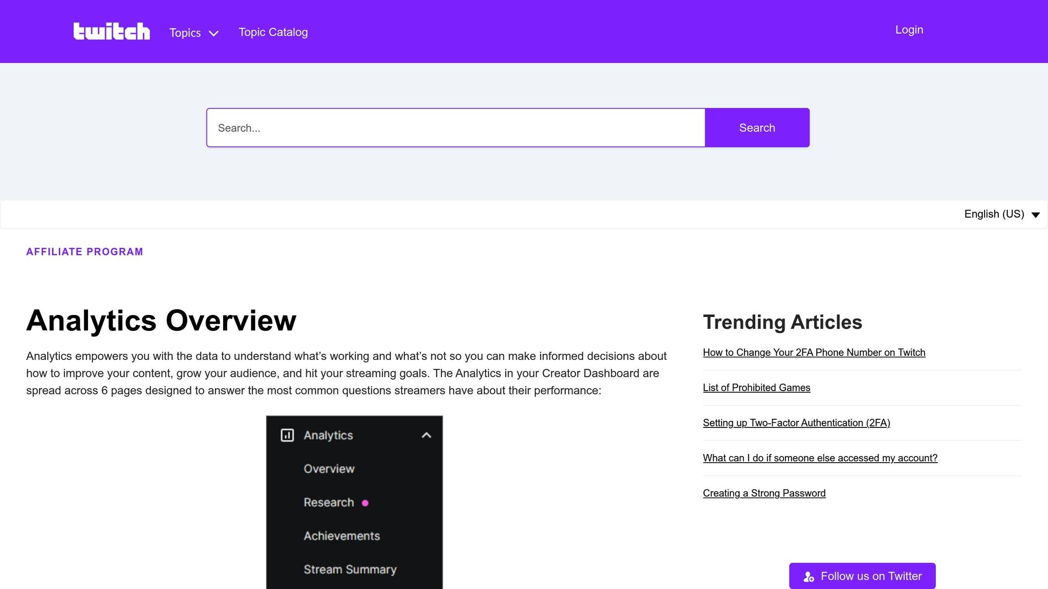 Twitch Analytics