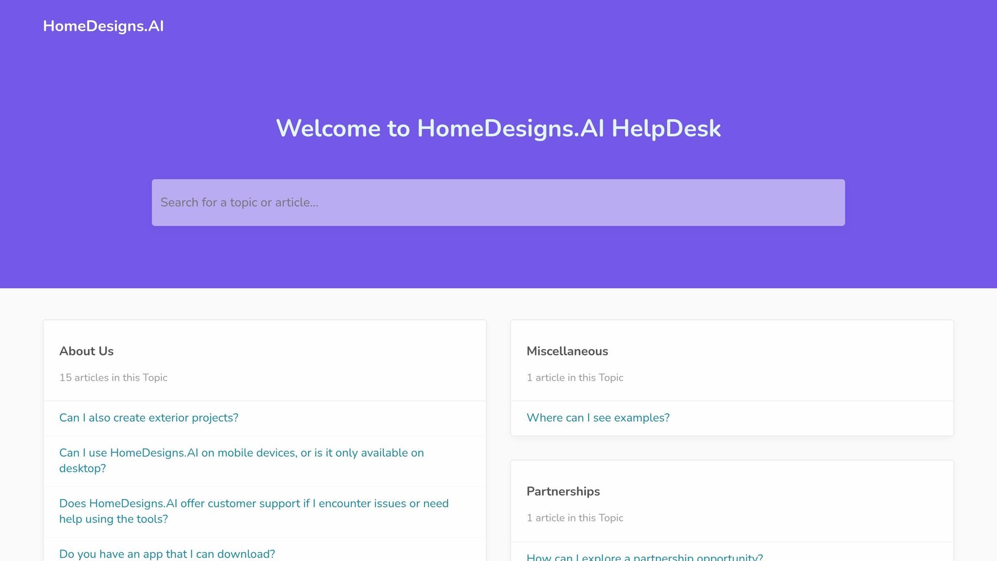 HomeDesigns AI