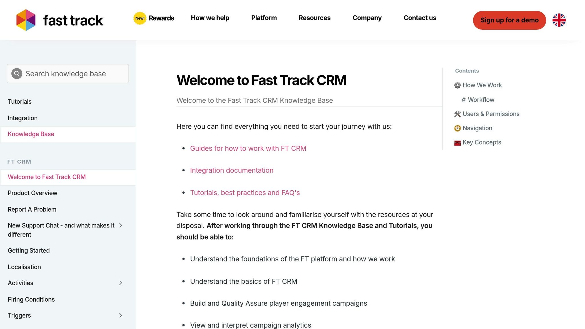 Fast Track CRM