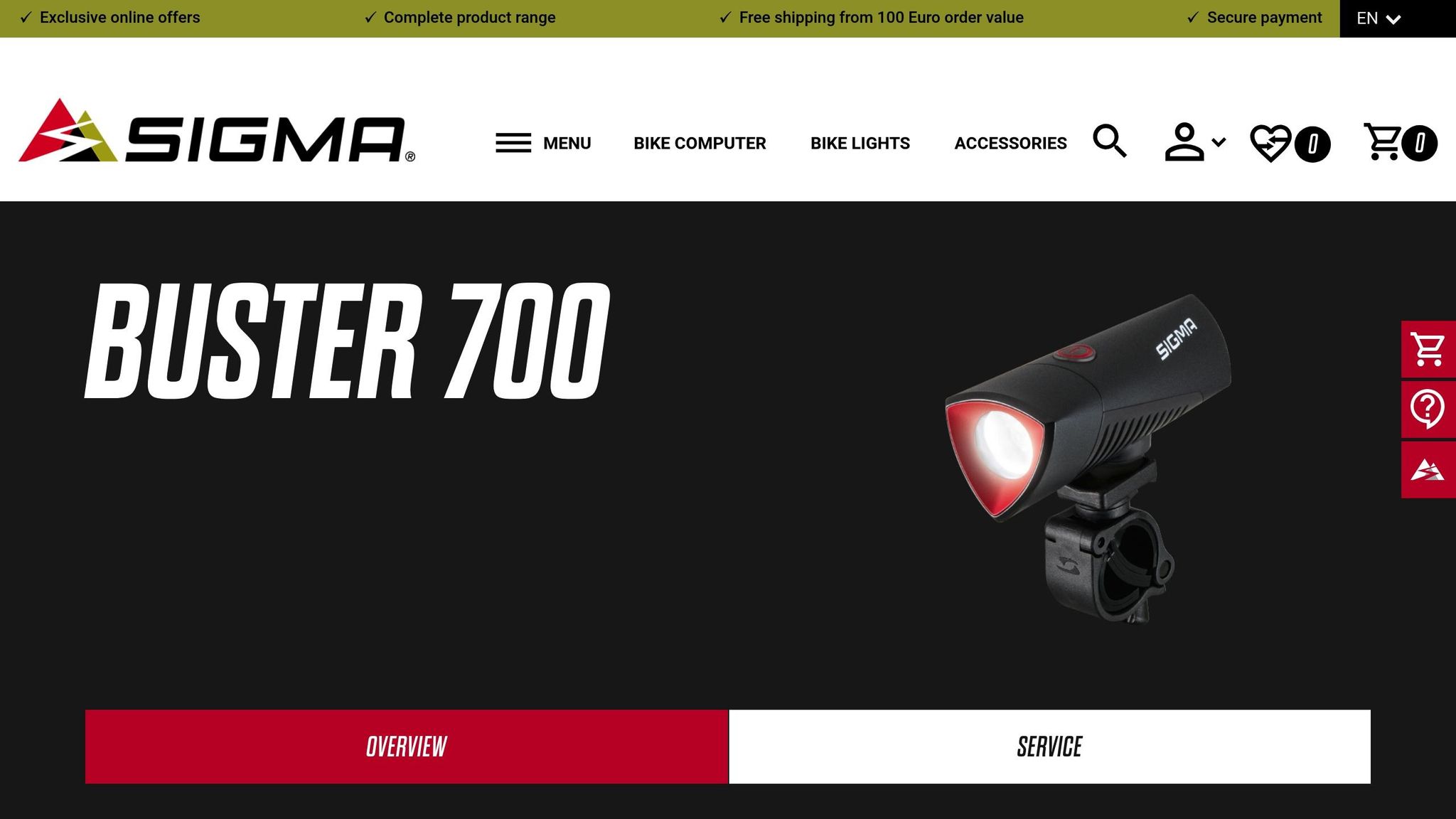 Sigma Buster 700