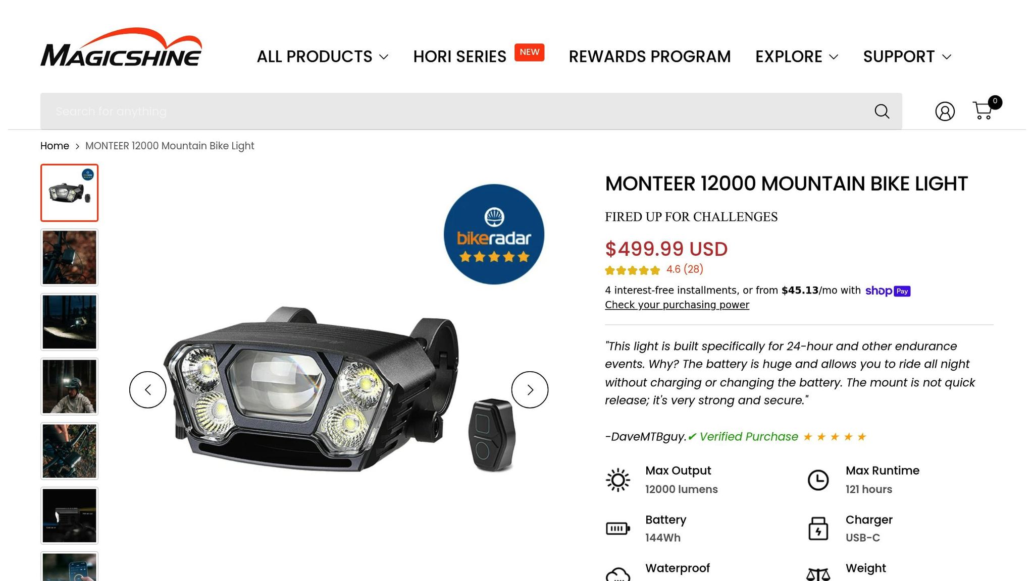 Magicshine Monteer 12000