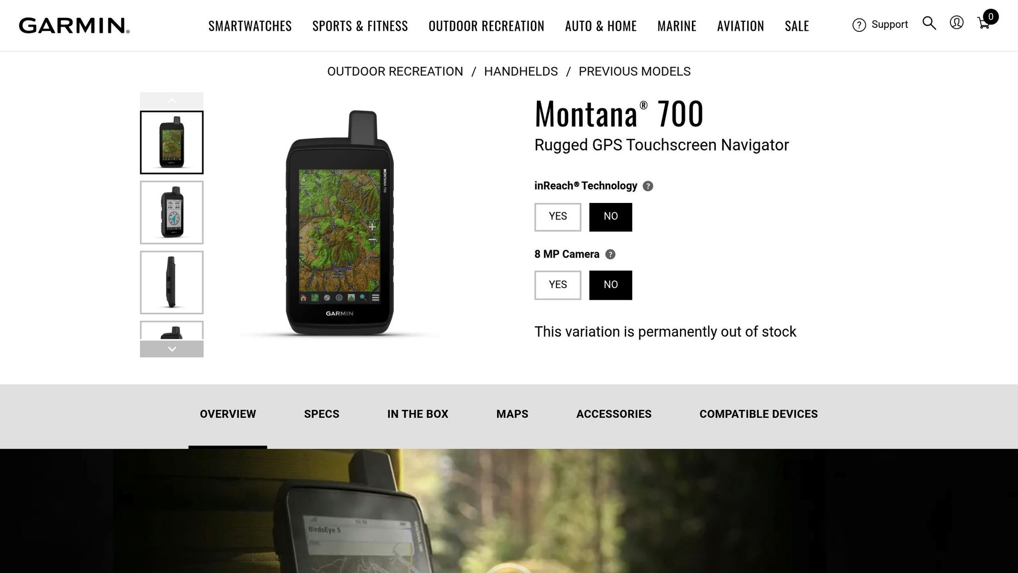Garmin Montana 700