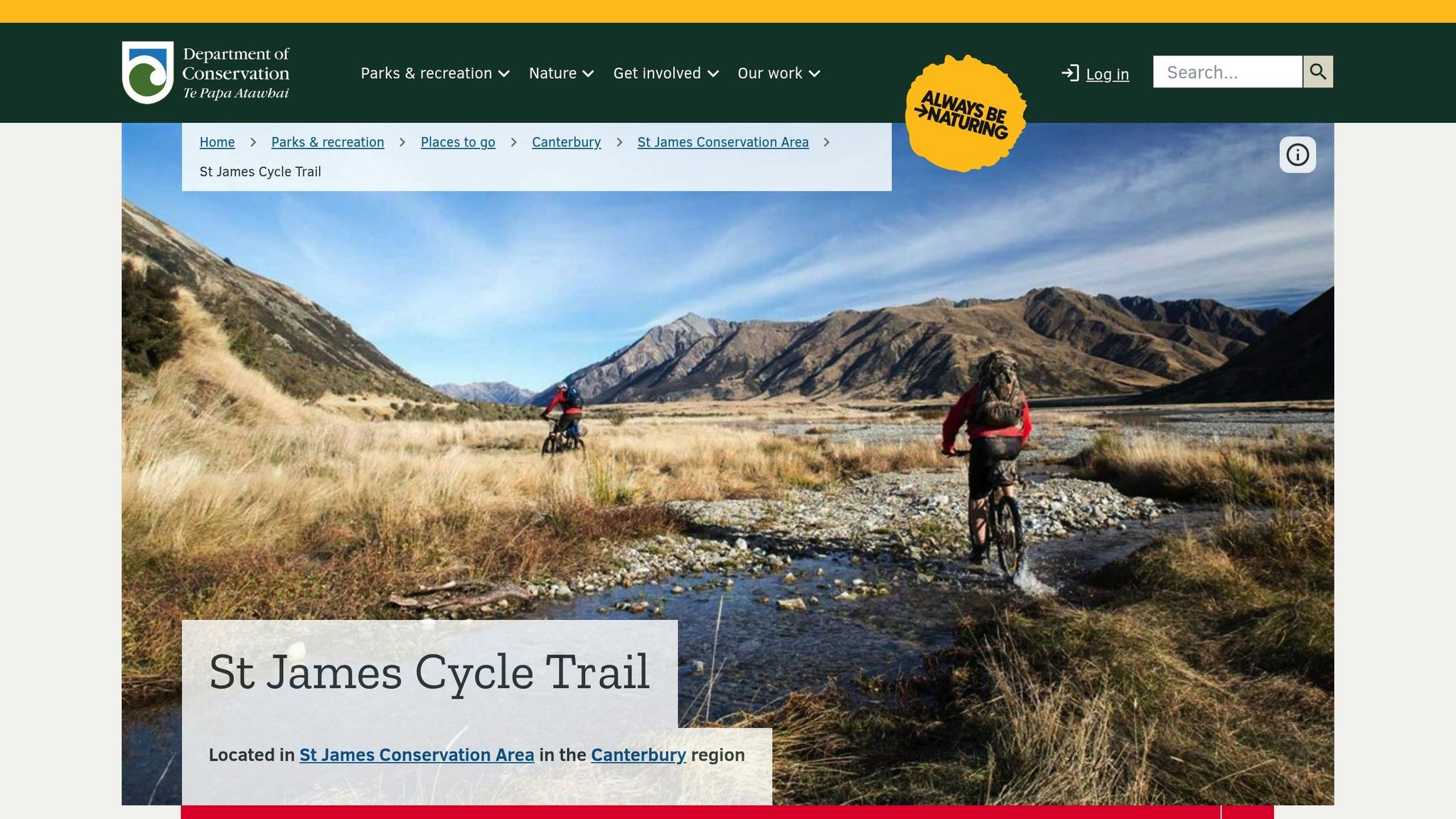 St James Cycle Trail
