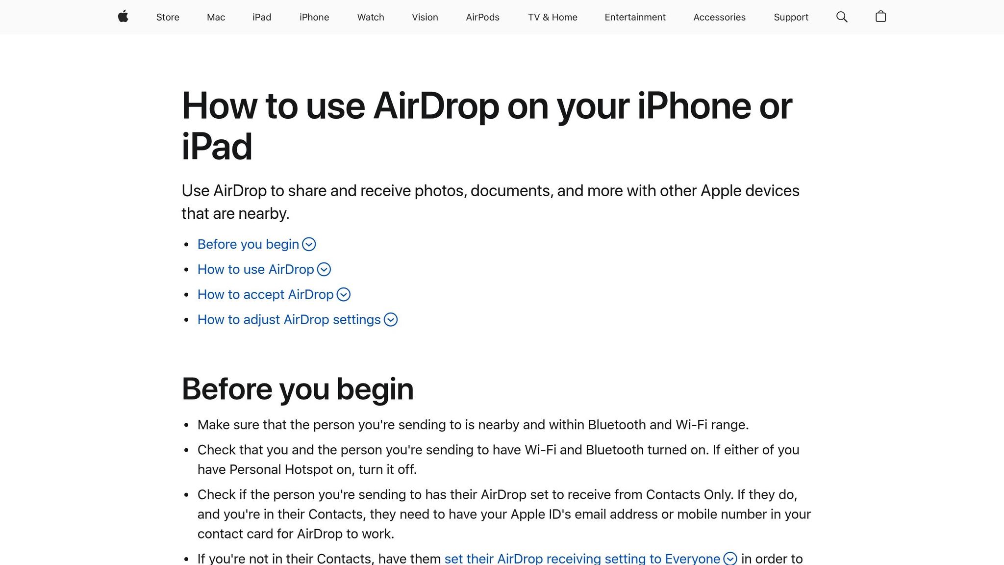 AirDrop