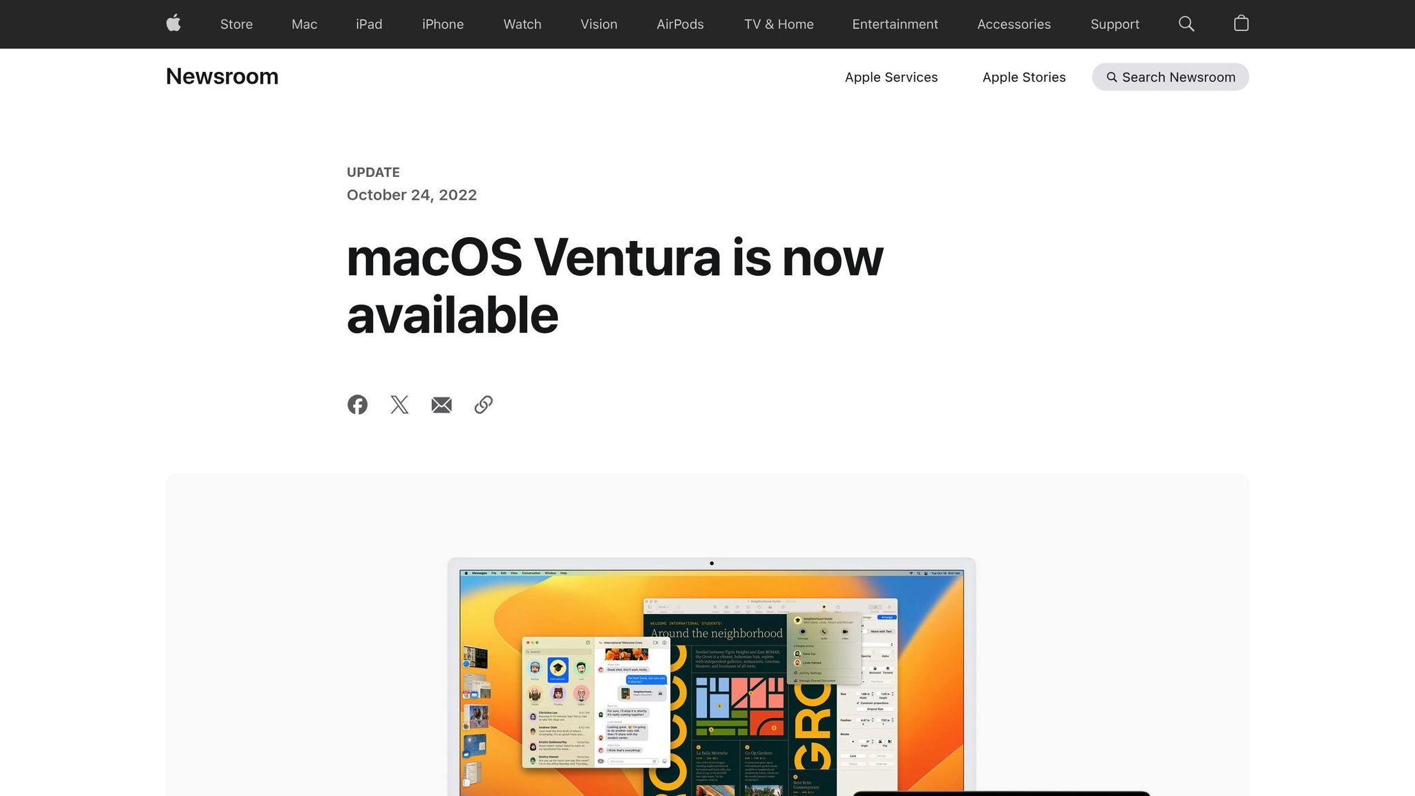 MacOs Ventura