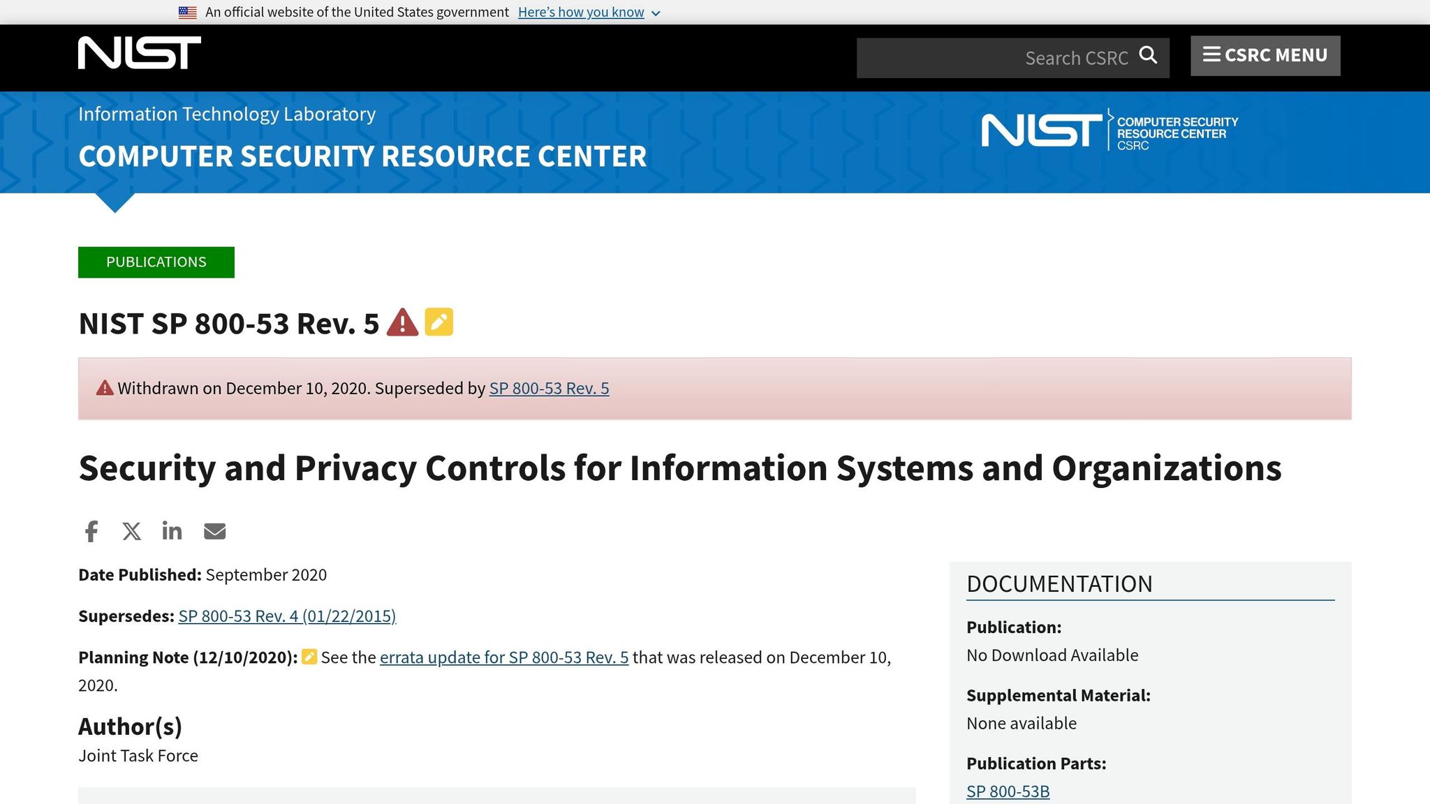 NIST 800-53