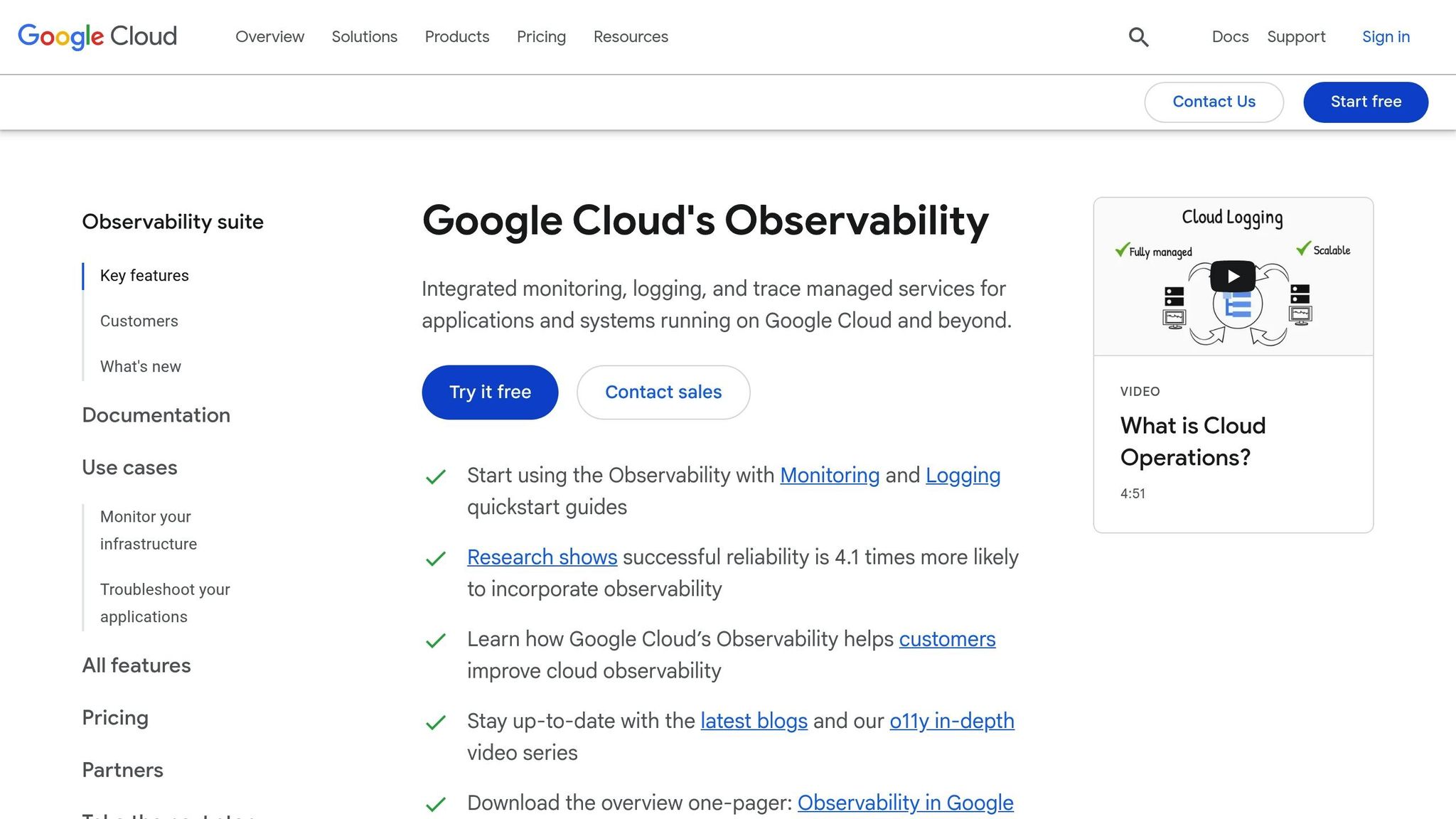 Google Cloud Operations Suite