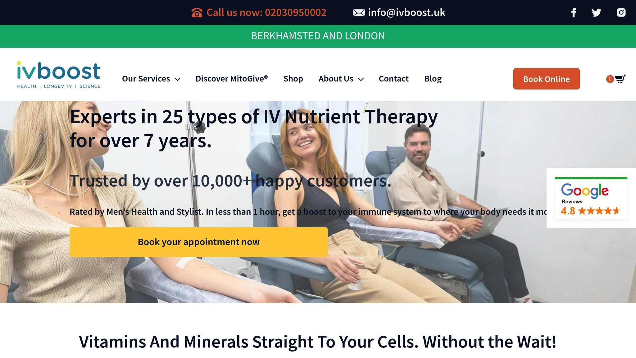 IV Boost UK: Medical Ozone Therapy