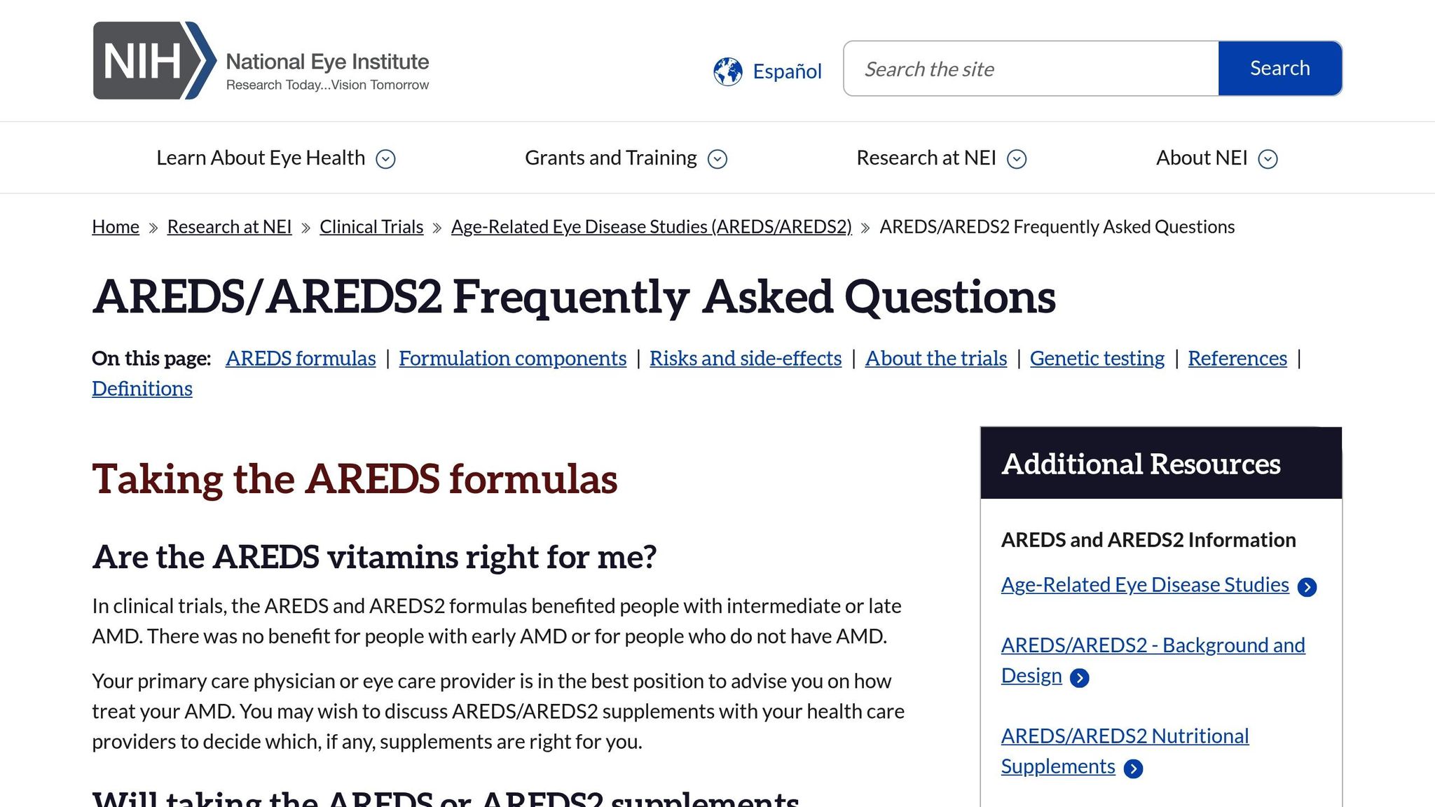 AREDS2