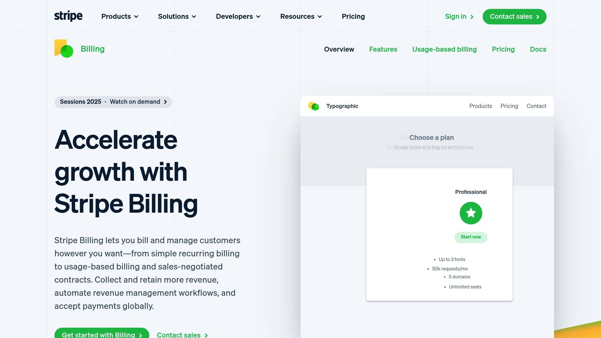 Stripe Billing