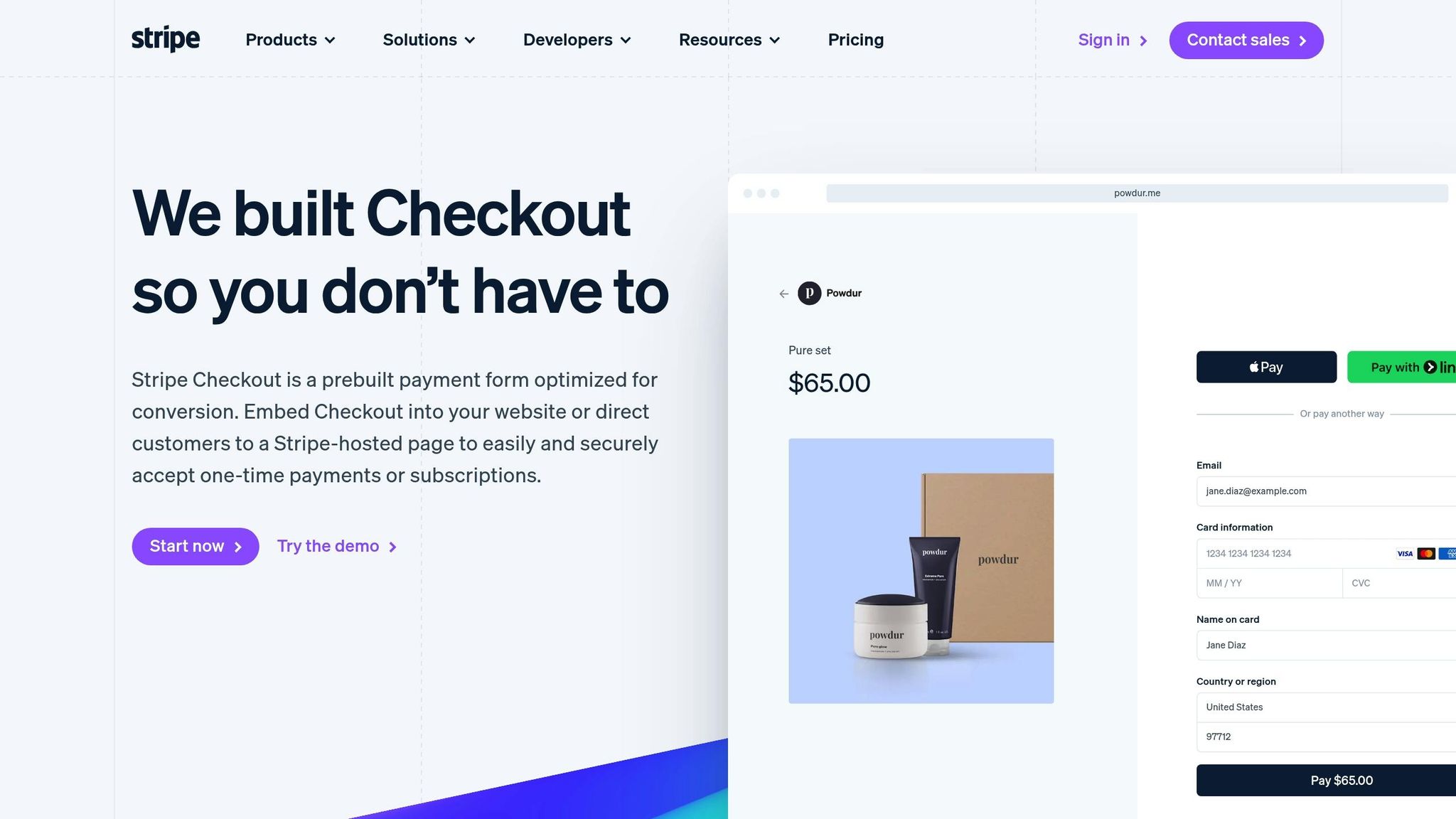 Stripe Checkout