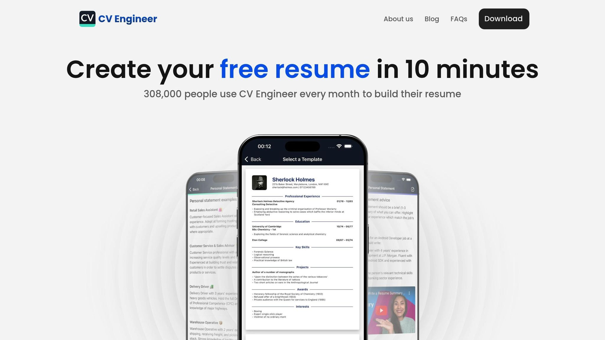 CV Engineer