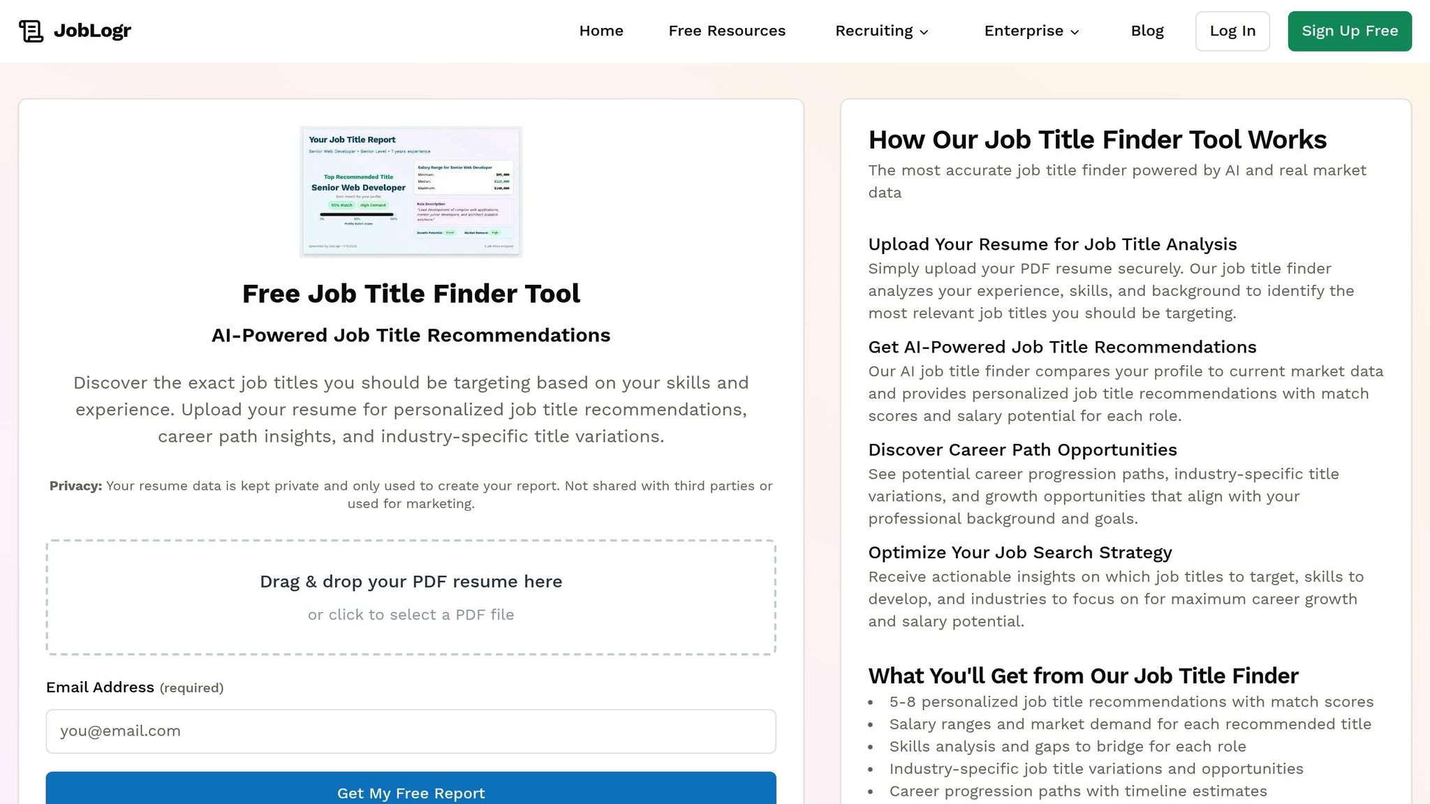 Job Title Finder