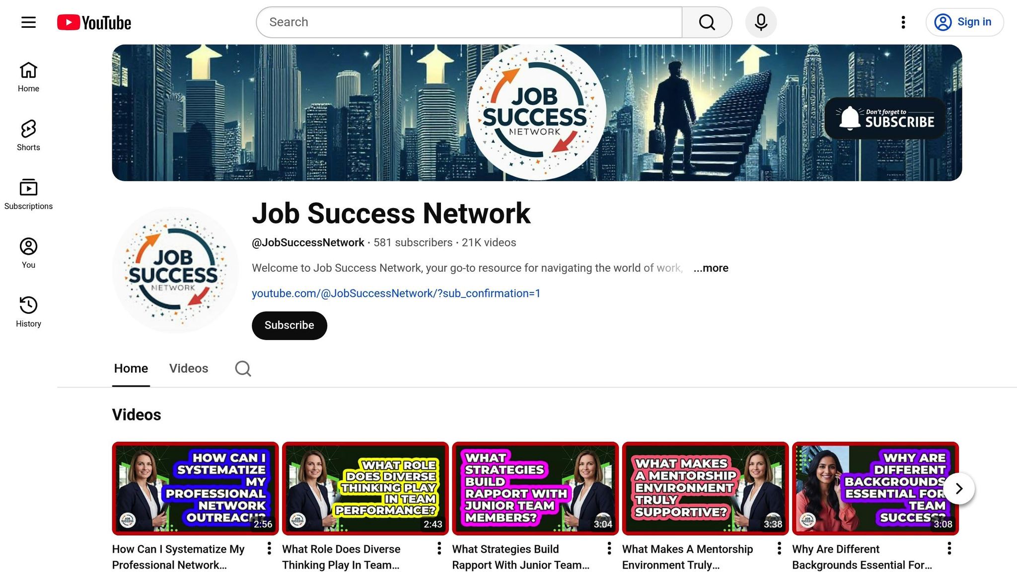 Job Success Network
