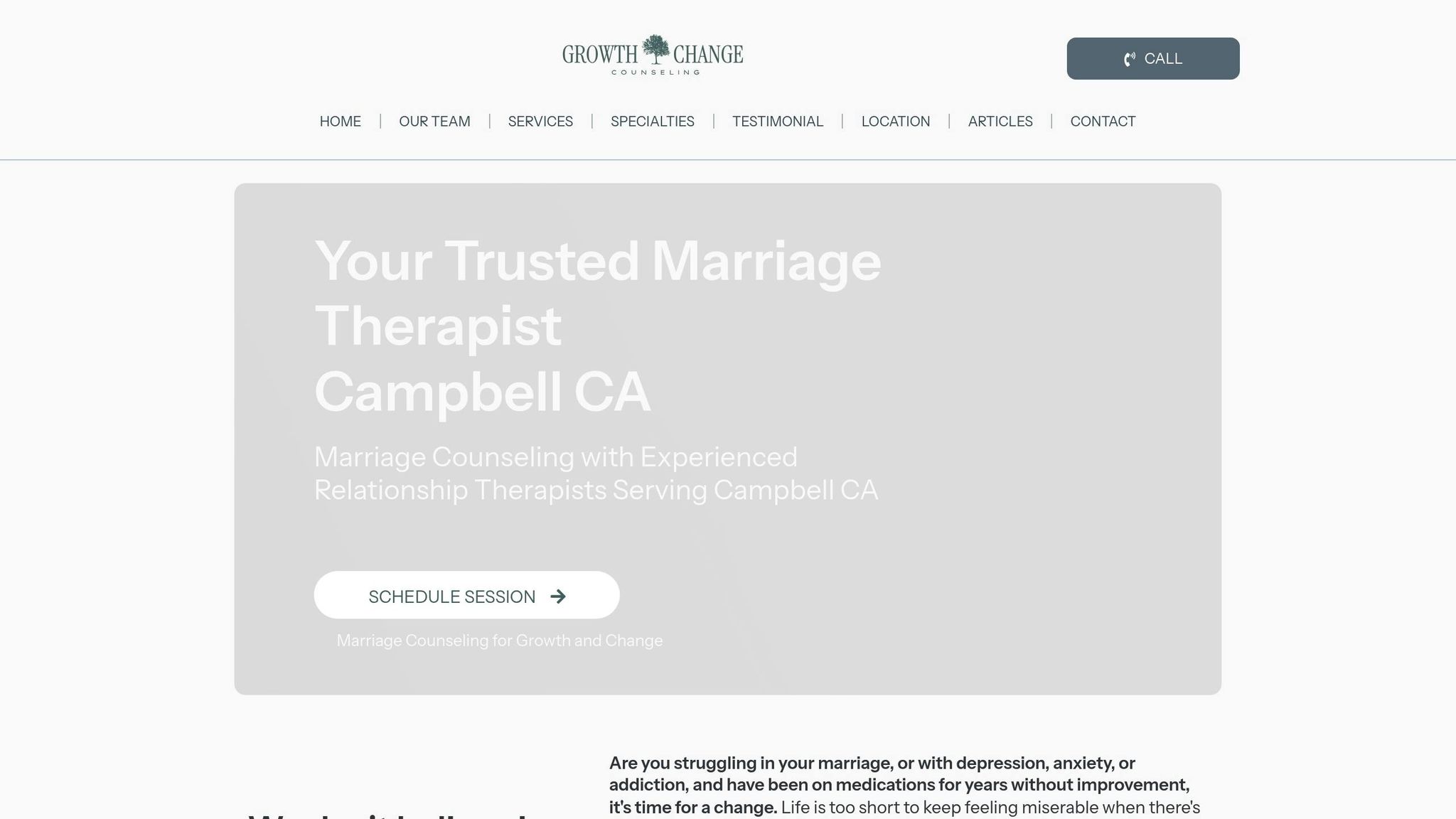 Growth and Change Counseling