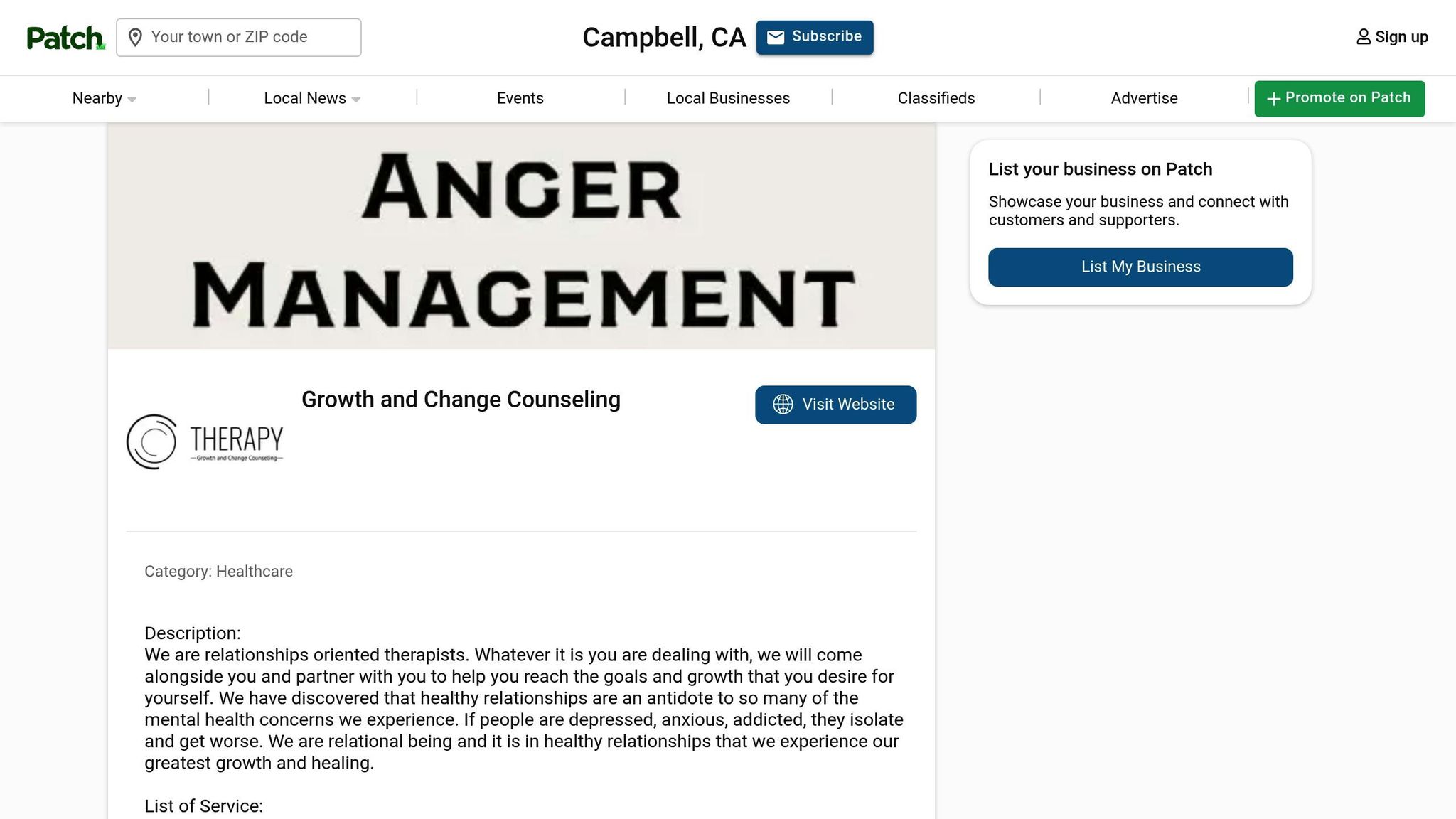 Growth and Change Counseling