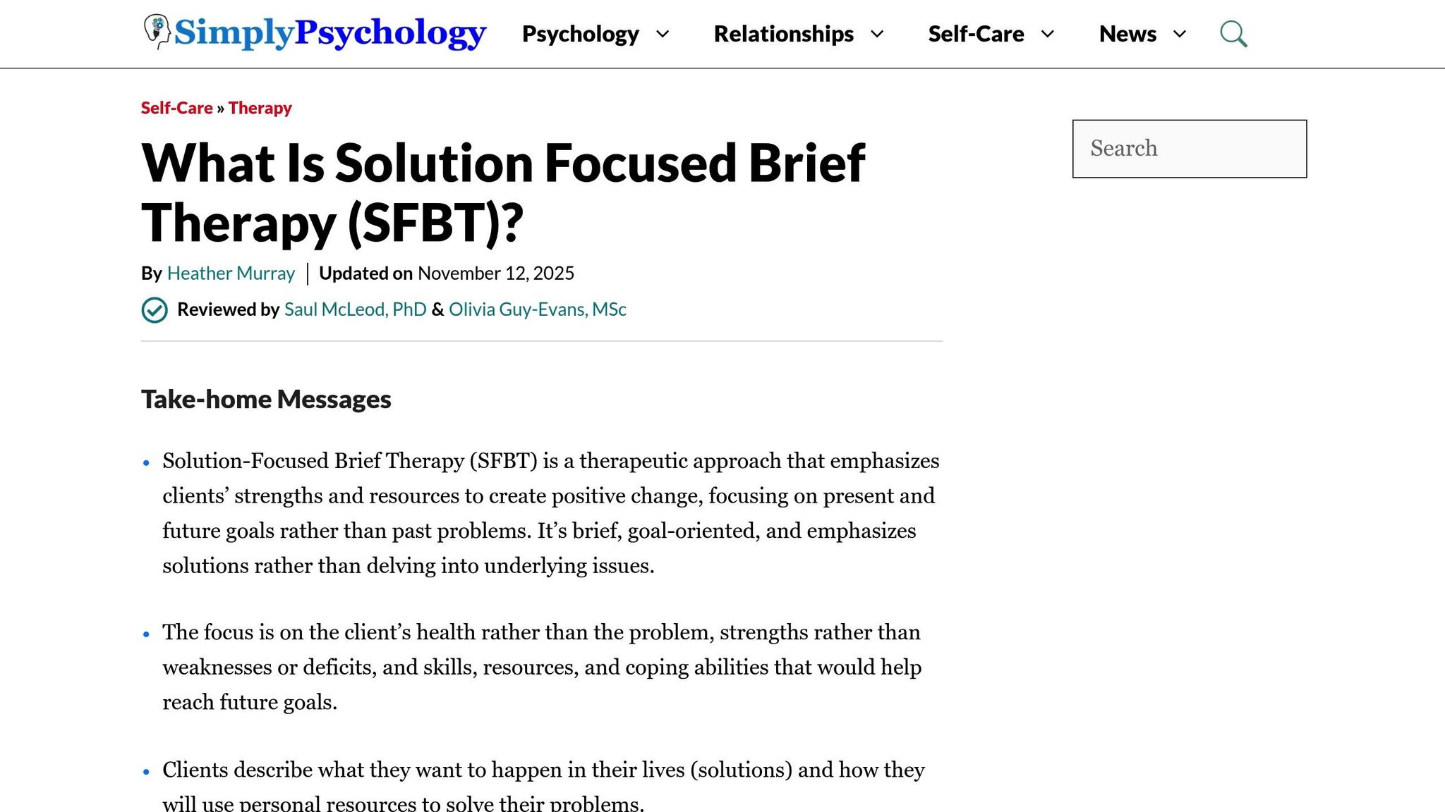 SFBT