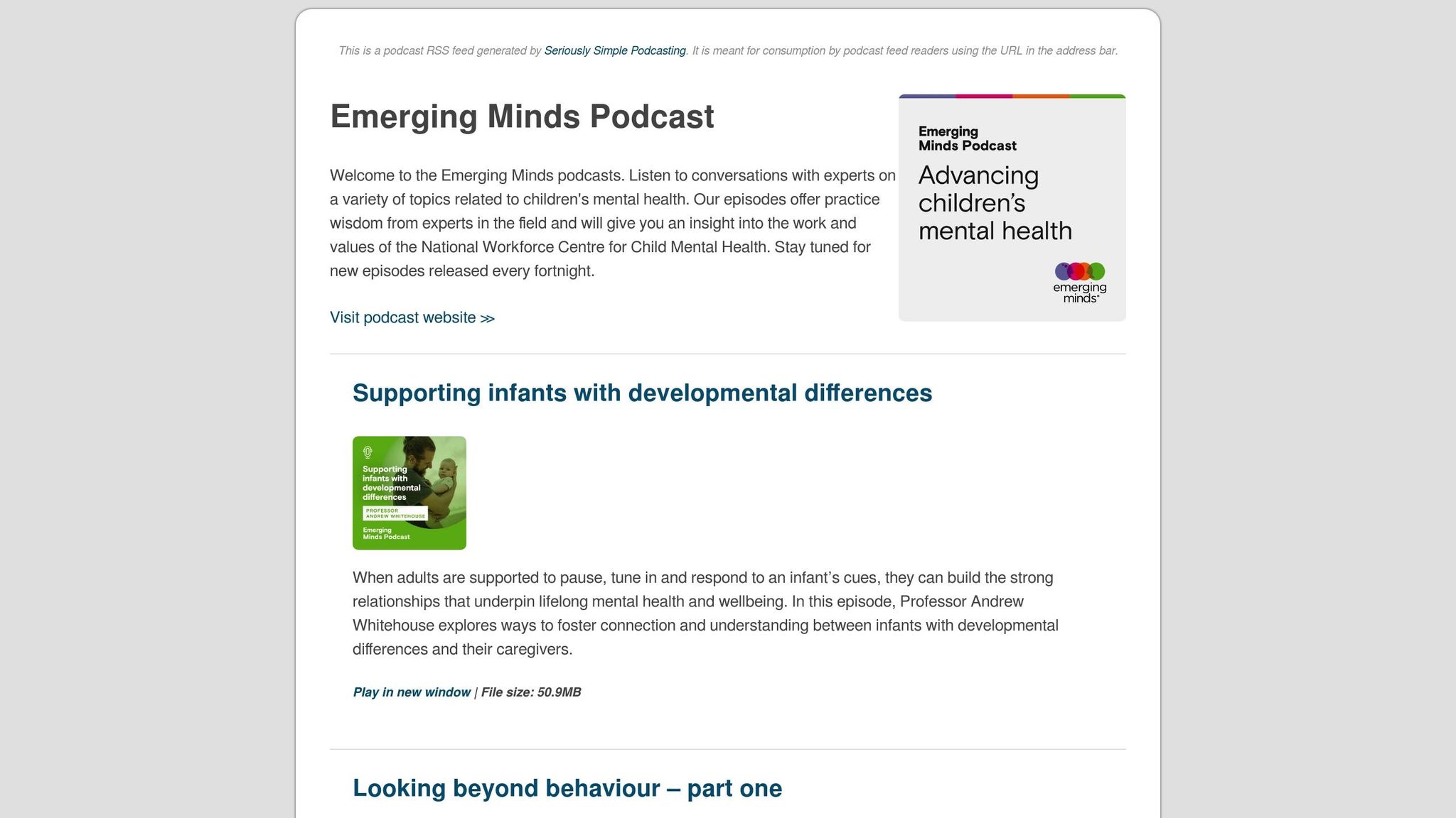 Emerging Minds Podcast
