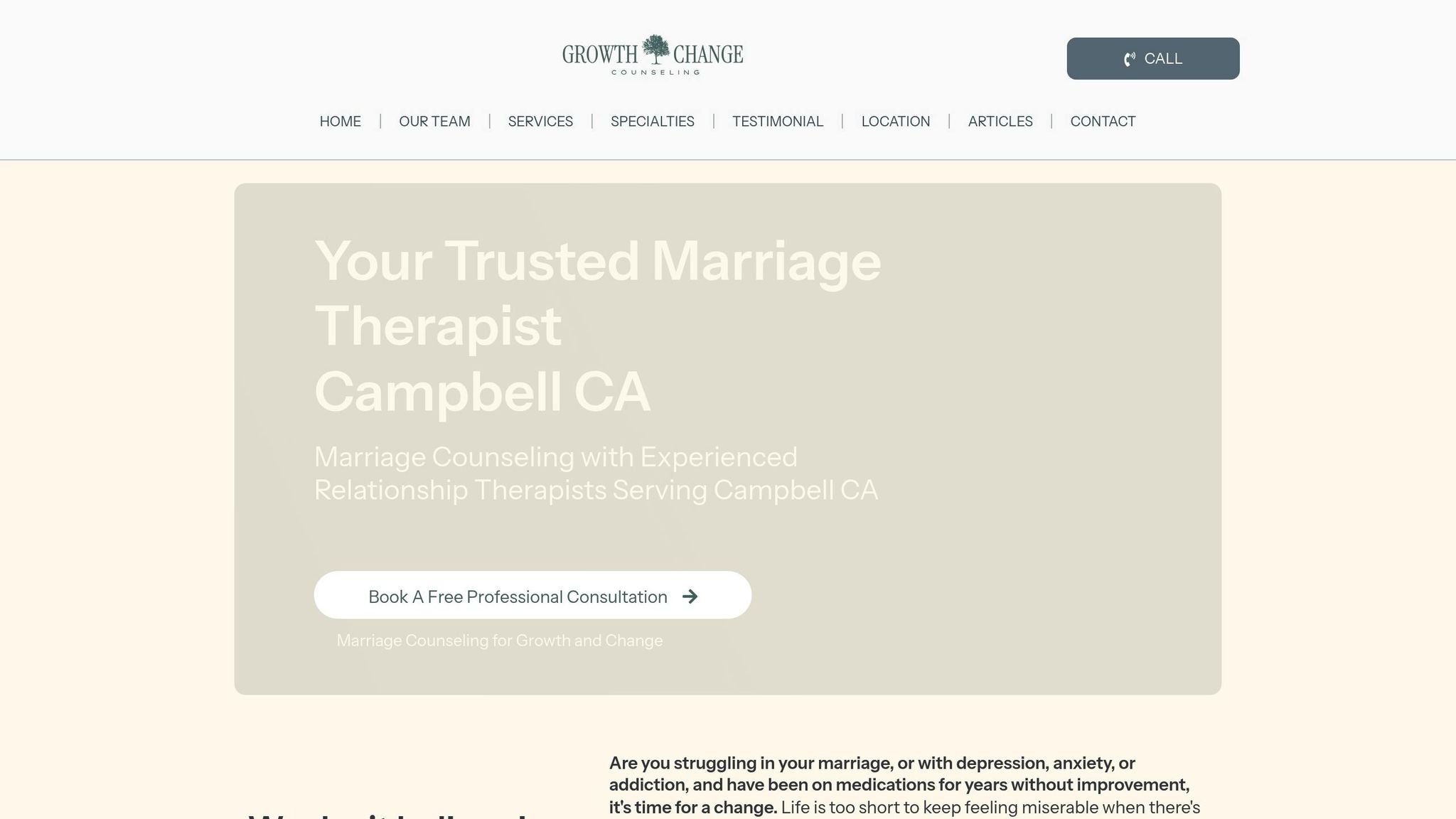 Growth and Change Counseling