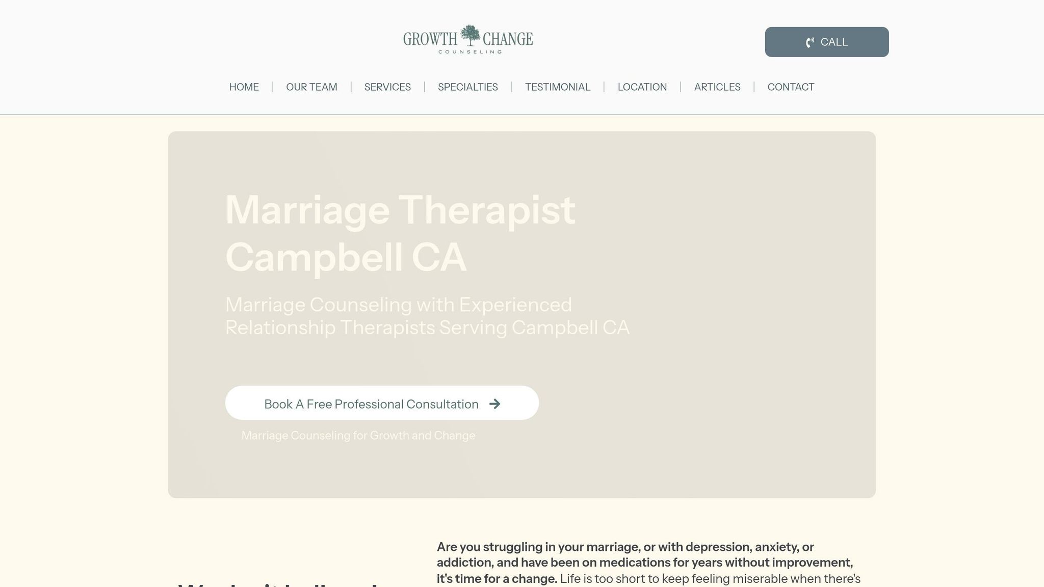 Growth and Change Counseling