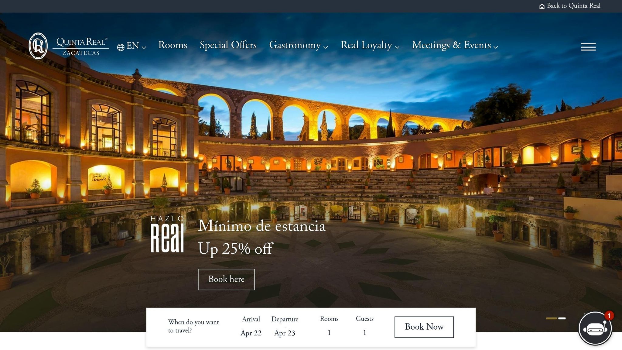 Quinta Real Zacatecas