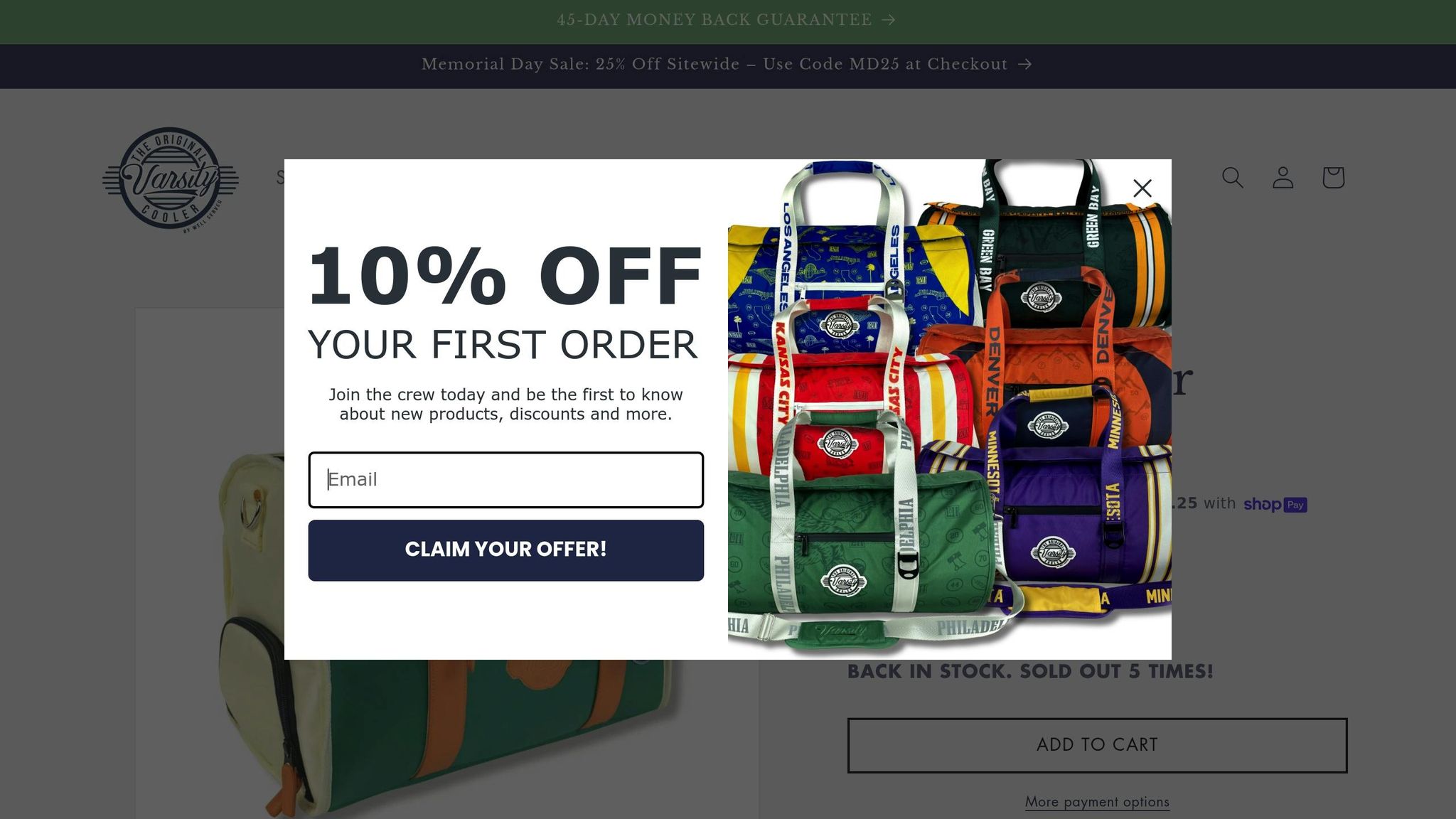 Varsity Coolers