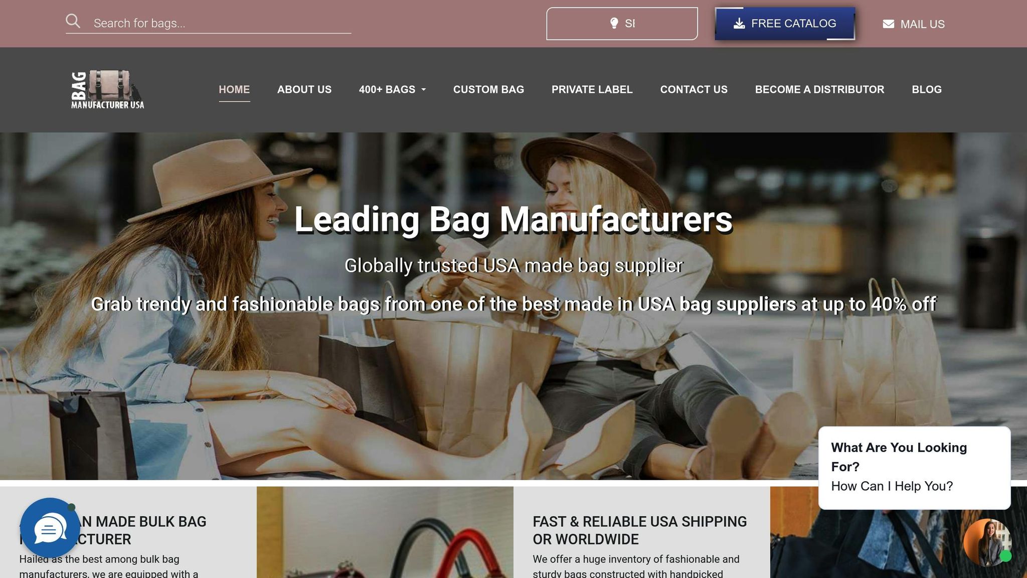 Bag Manufacturer USA